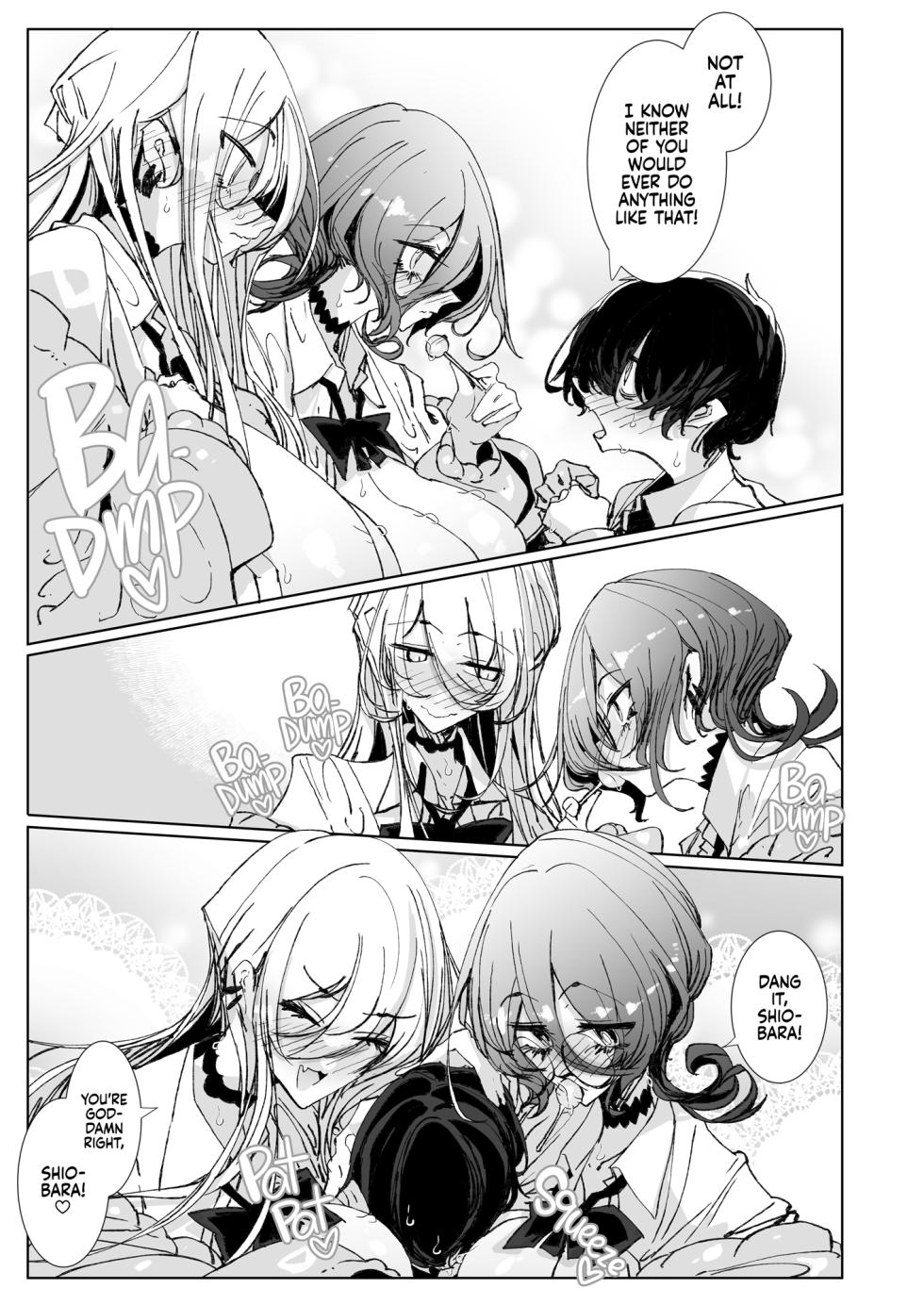 [Metro Notes (Tsumetoro)] Ja, Kyou kara Otaku-kun wa Watashi-tachi no Karepitte Koto de! | Sorry, Nerd, but You're Our BF Now! [English] {2d-market.com} [Decensored] [Digital] - Page 29