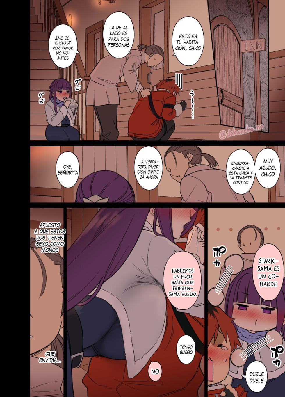[Dokuneko Noil] Fern ni Warui Koto o Suru Hanashi | Una historia sobre hacerle cosas malas a Fern (Sousou no Frieren) [Spanish] [Traducciones necesarias] - Page 3