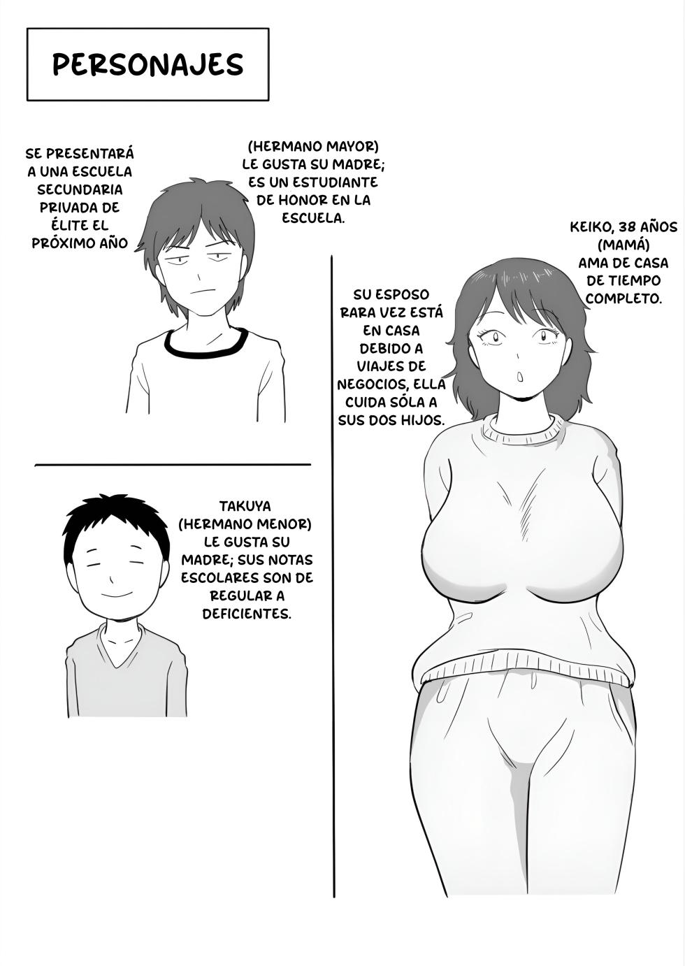 Mi hermano menor se robó a mi madre. [momoziri hustle dou] [xplout] [español] - Page 2