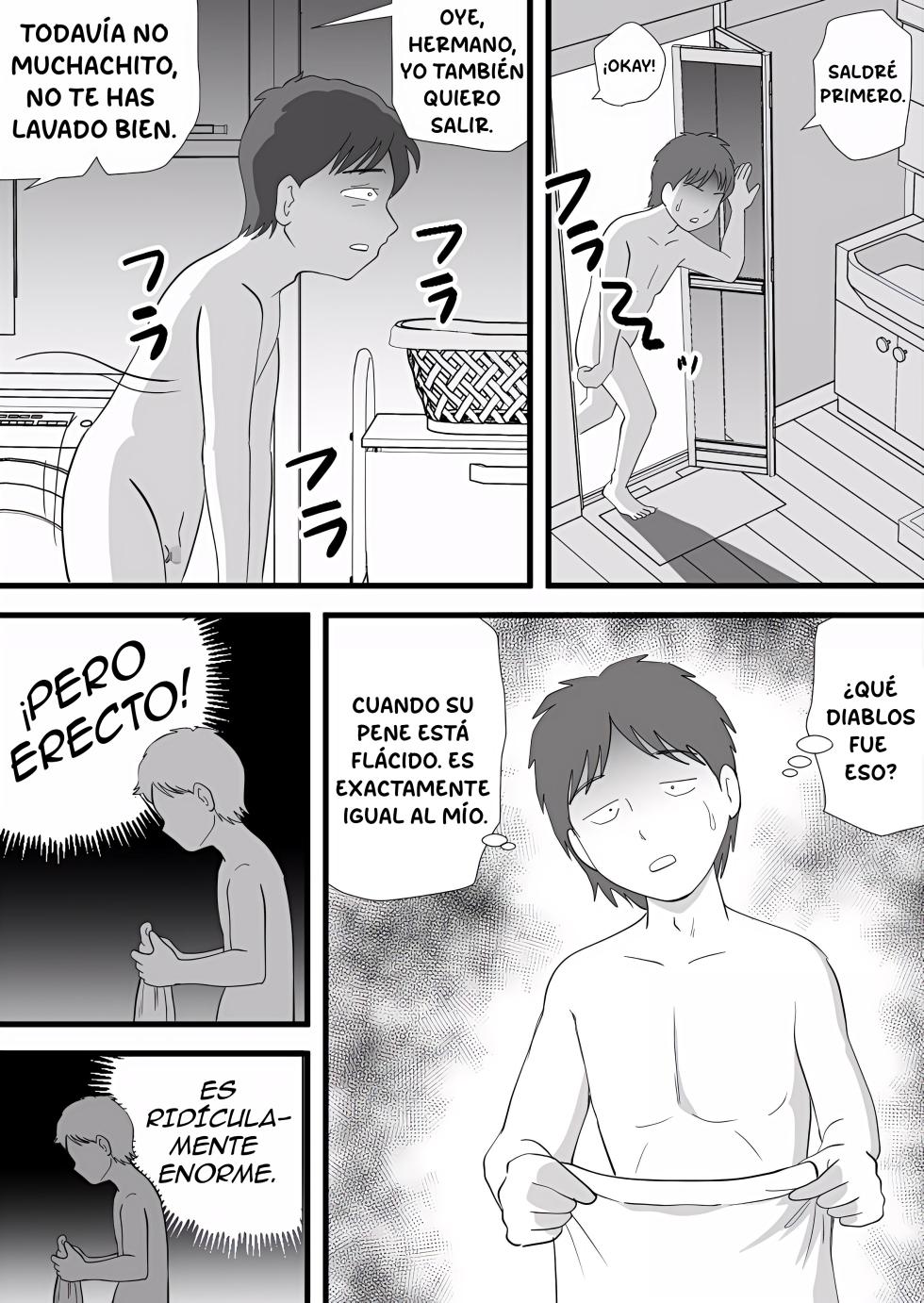 Mi hermano menor se robó a mi madre. [momoziri hustle dou] [xplout] [español] - Page 15