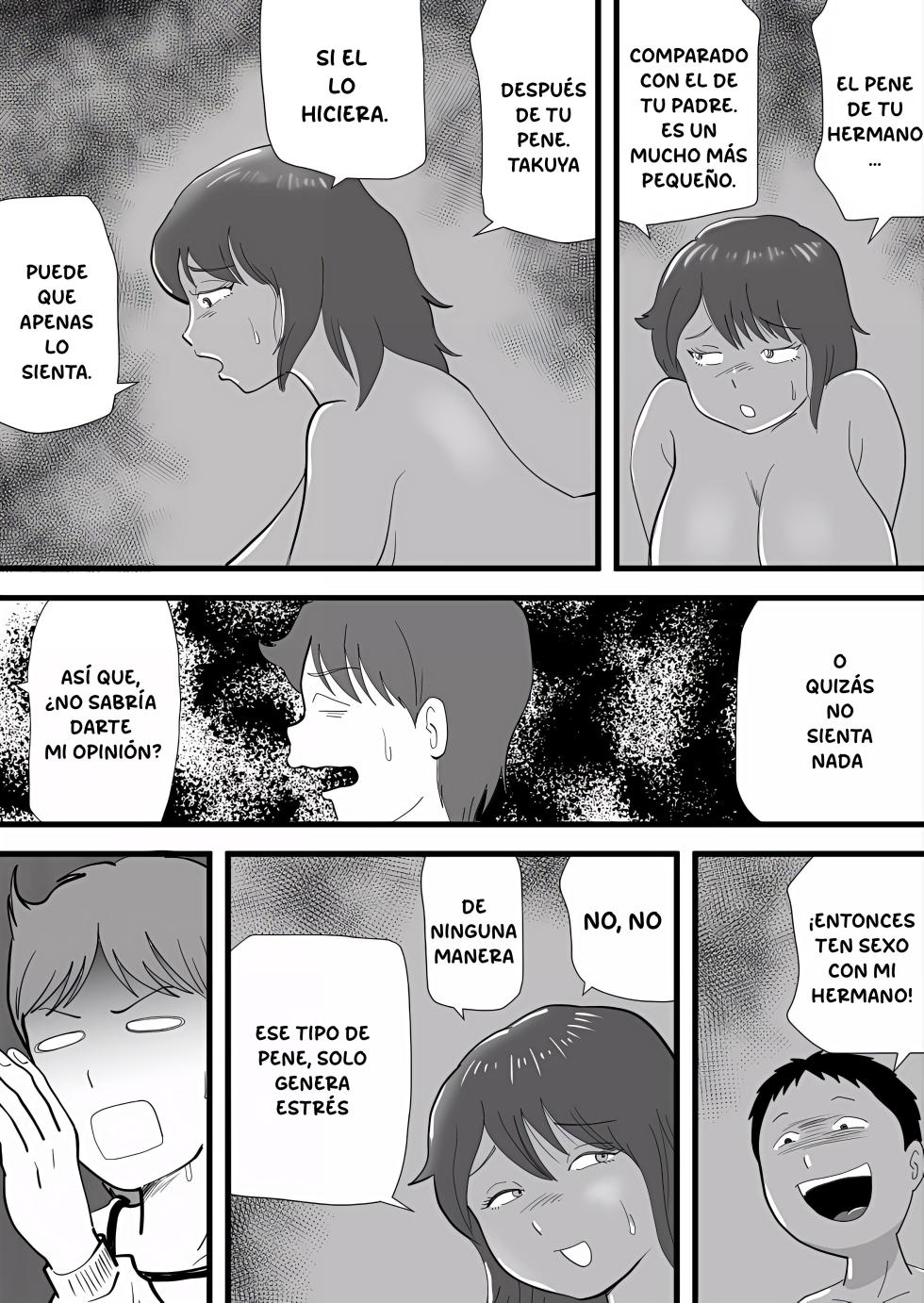 Mi hermano menor se robó a mi madre. [momoziri hustle dou] [xplout] [español] - Page 38