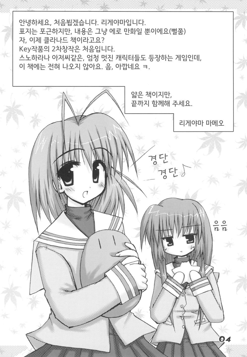 (CR36) [FINAL WINNER (Rigeyama Mameo)] CLANYAD (Clannad) - Page 3
