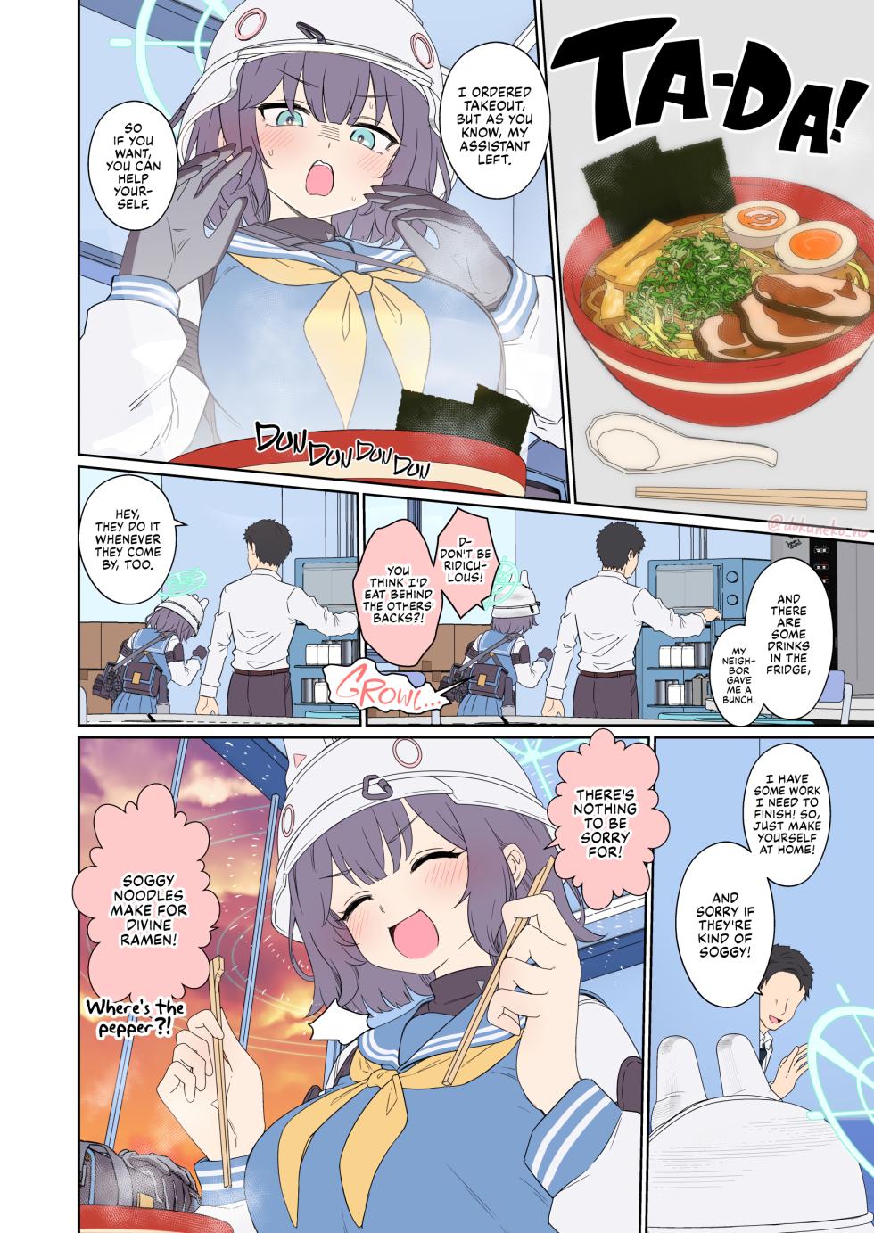 [Dokuneko Noil] Sora Saki ni Warui Koto o Suru Hanashi (Zenpen) | Sora Saki Has a Very Bad Night (Part 1) (Blue Archive) [English] [Fap It Scans, NaJung Translation] [Decensored] - Page 3
