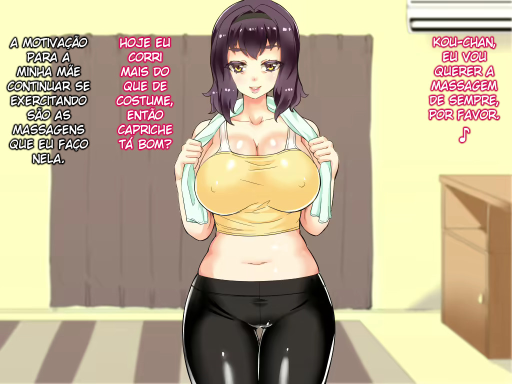 [Kamico! (Mocco)] Mama Tore Ero Massage kara Hajimaru Sexercise | Treinamento da Mamãe Sexercício começa com uma massagem erótica  [Portuguese-BR] - Page 3
