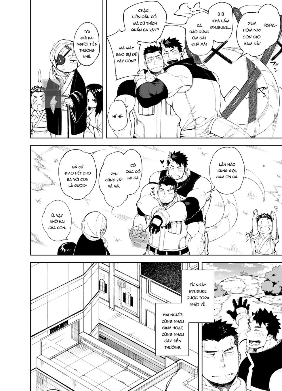 [Naooop] Con Đầu Sứt X Ba Đầu Sẹo [VN} - Page 9