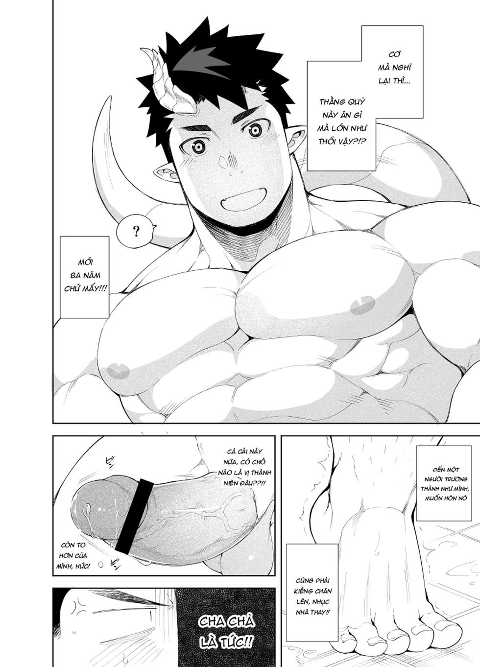 [Naooop] Con Đầu Sứt X Ba Đầu Sẹo [VN} - Page 17