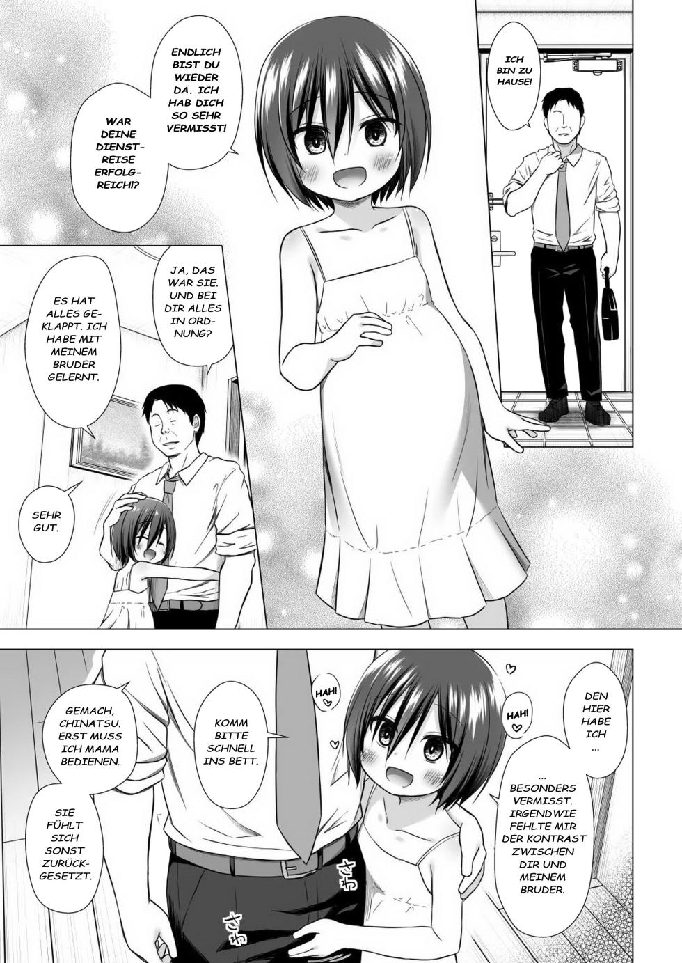 [Noraneko-no-Tama (Yukino Minato)] Chichi to Ani to Dorei na Watashi Final [Decensored] [German] - Page 8