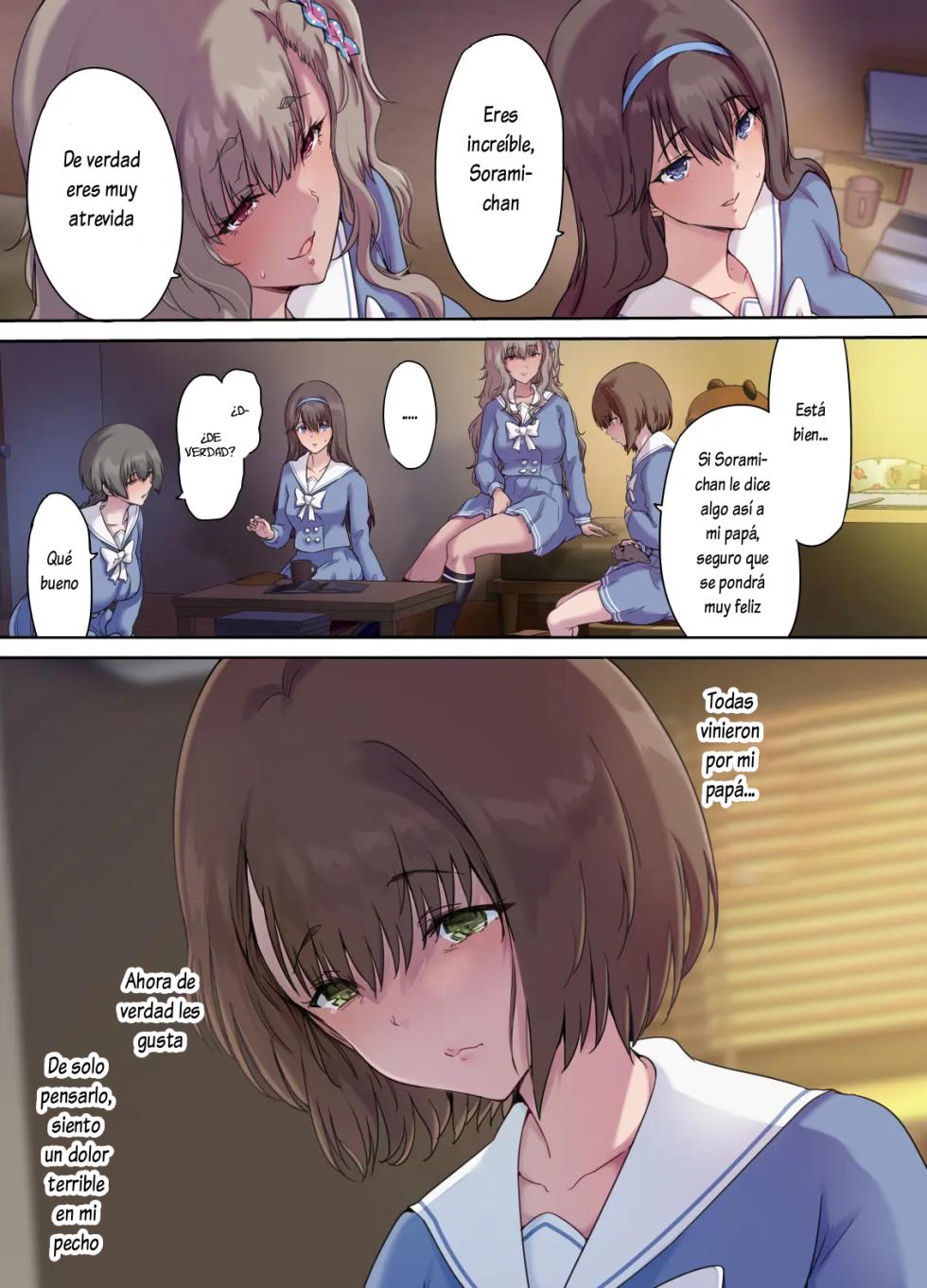 [Kisei Toukyoku (Richard Bahman)] Papa no Shinshitsu wa Musume Tomodachi no Tamariba 4 [Spanish] [Lovely Diablesse Scan] - Page 4
