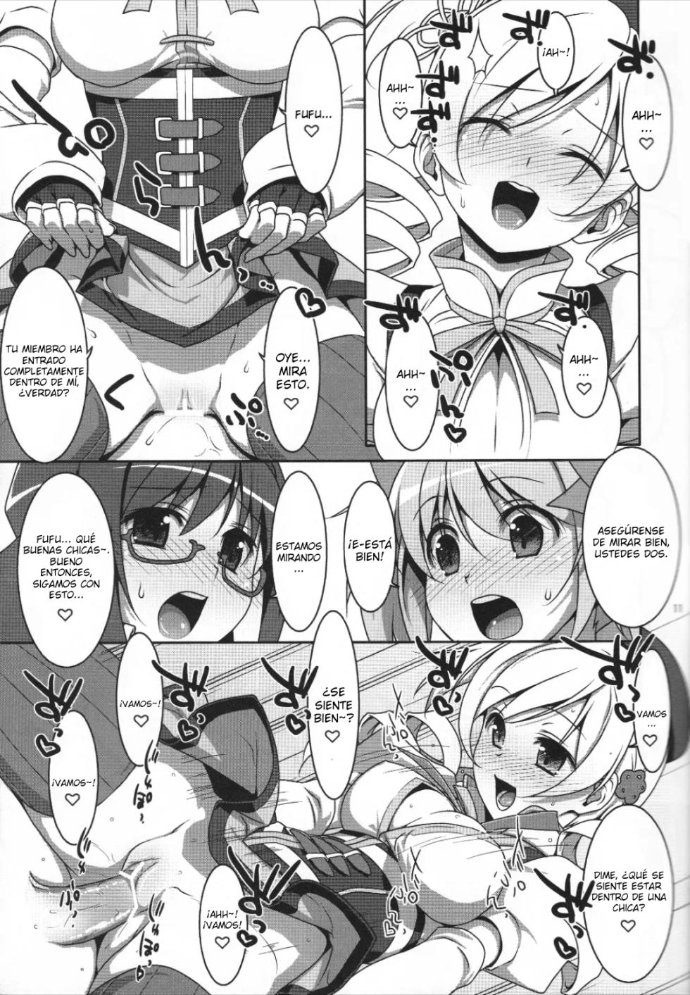 [Takei Ooki (Ties)] Mahou Shoujo No Naisho No Oshigoto ☆ [Spanish] - Page 10