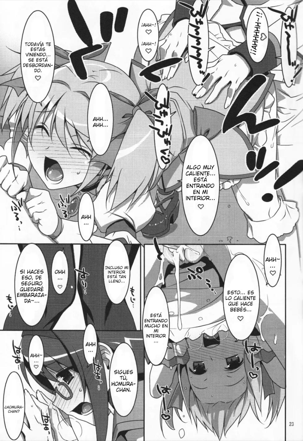 [Takei Ooki (Ties)] Mahou Shoujo No Naisho No Oshigoto ☆ [Spanish] - Page 22