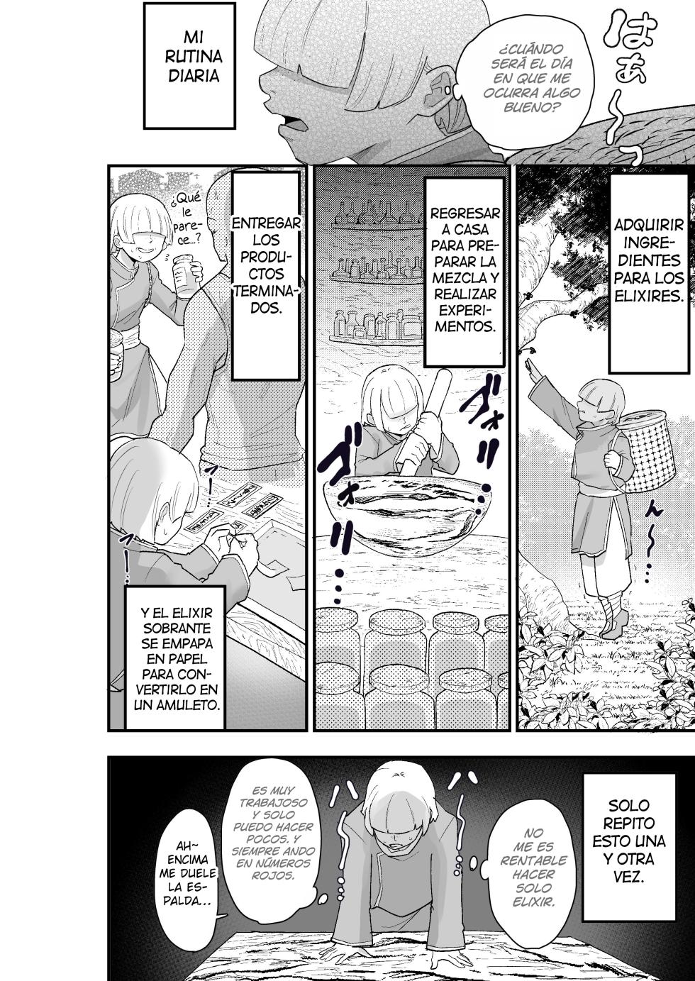 [Kamejirouya-san (Kametaro)] Shibou Ingi Choufuku Shippai!? Mekakure Kyonshii [Spanish] [Hellsing Scans] - Page 5