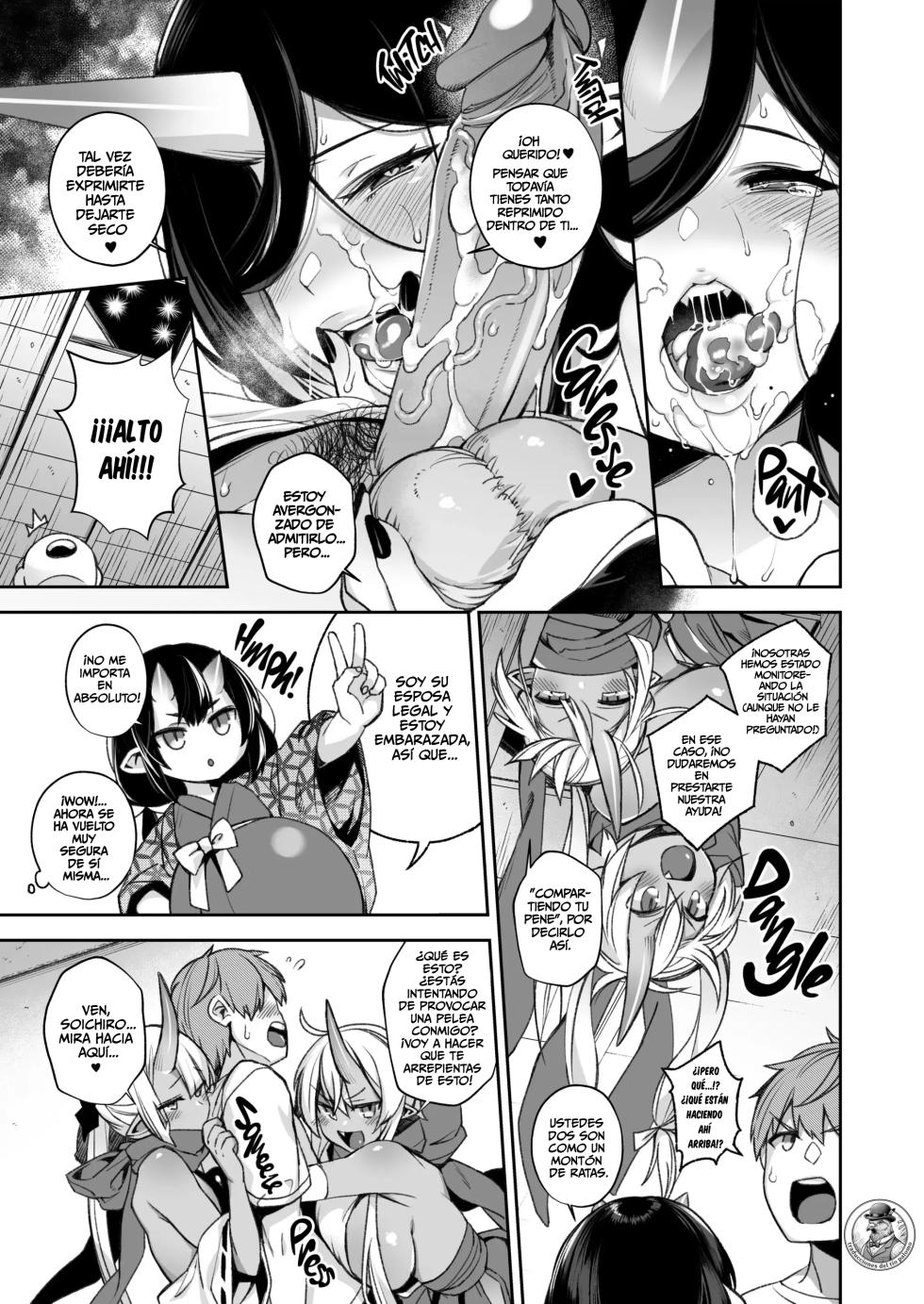 Oni no Oyako wa Hito no Osu to Kozukuri ga Shitai Epilogo - Page 8