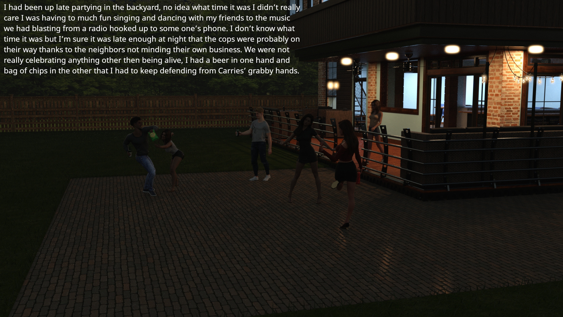 [Scarlett-GTS] In the Garden After Party - Page 1