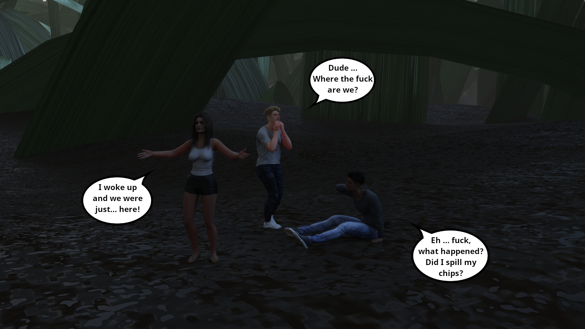 [Scarlett-GTS] In the Garden After Party - Page 4