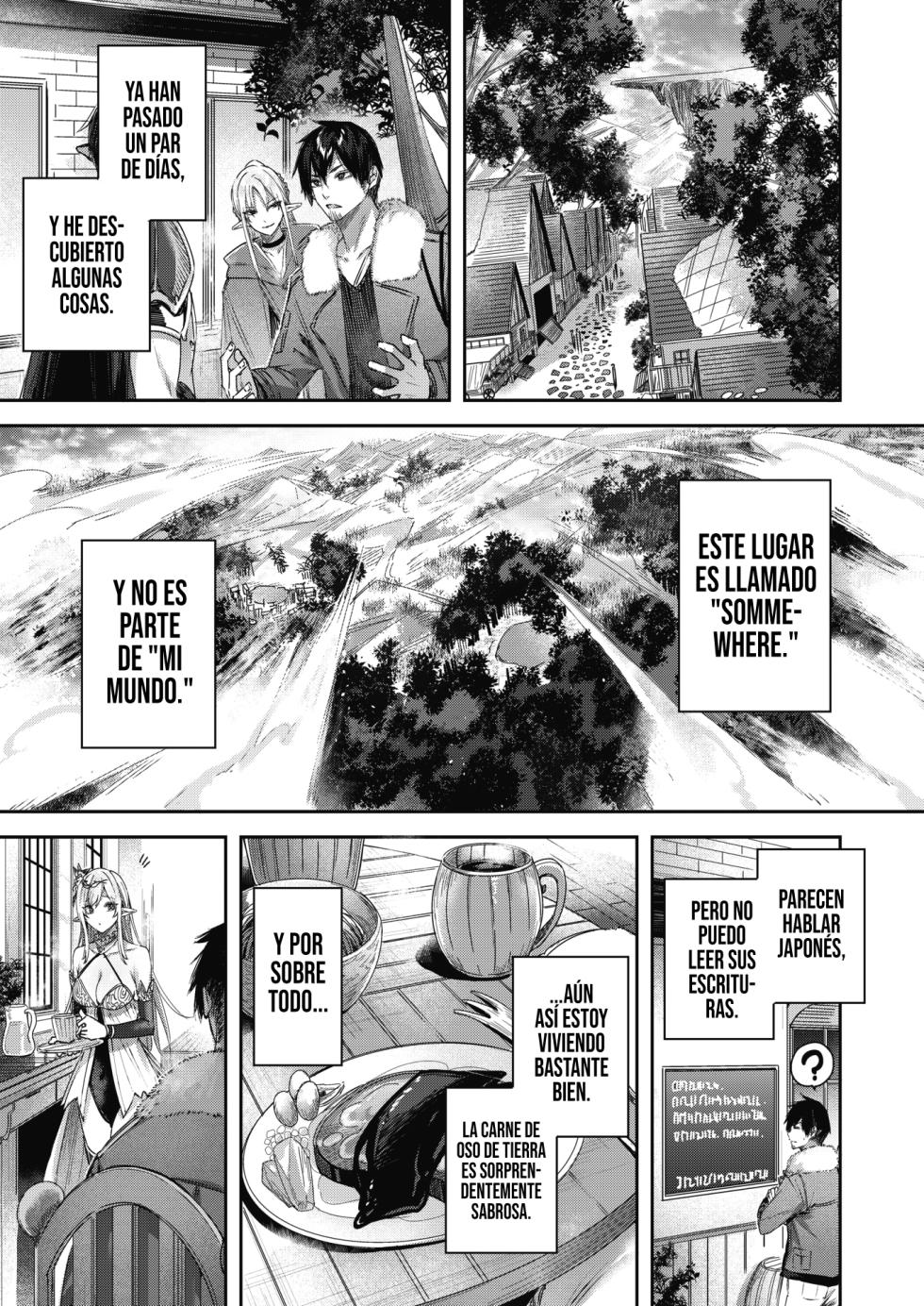 Dokushinn Hunter no Deai ha Elf no Mori de♡ [cap 1] - Page 14