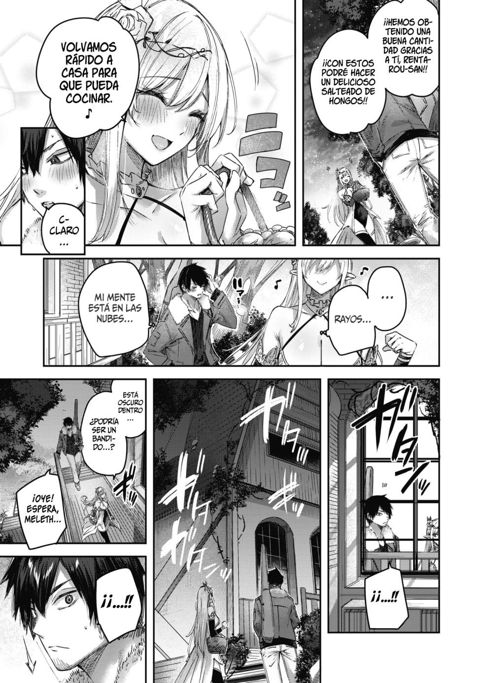 Dokushinn Hunter no Deai ha Elf no Mori de♡ [cap 1] - Page 16