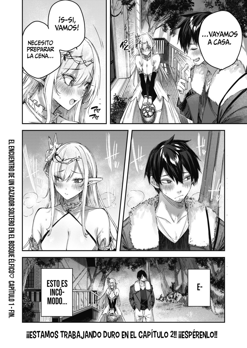 Dokushinn Hunter no Deai ha Elf no Mori de♡ [cap 1] - Page 21