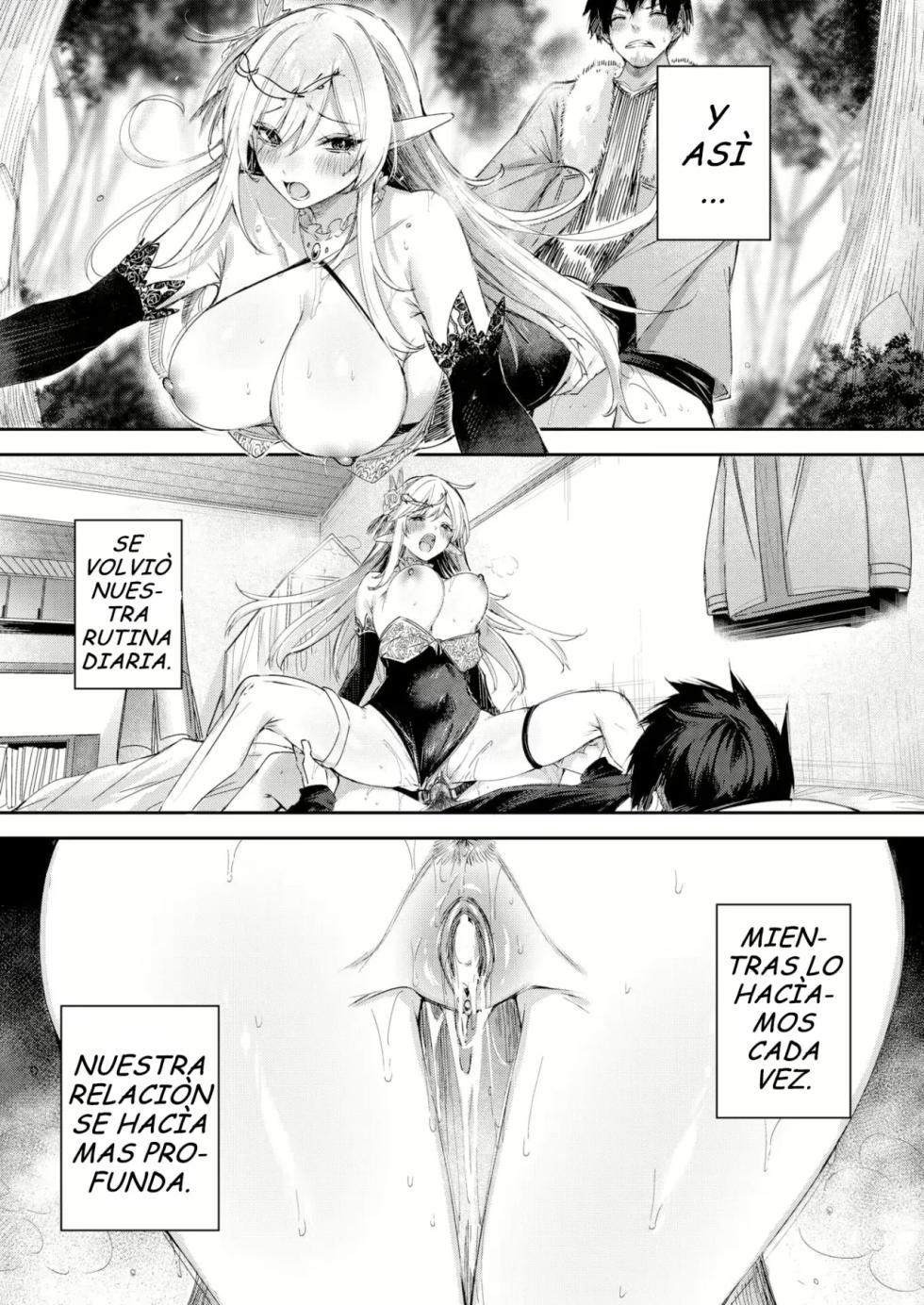 Dokushinn Hunter no Deai ha Elf no Mori de♡ [cap 3] - Page 26