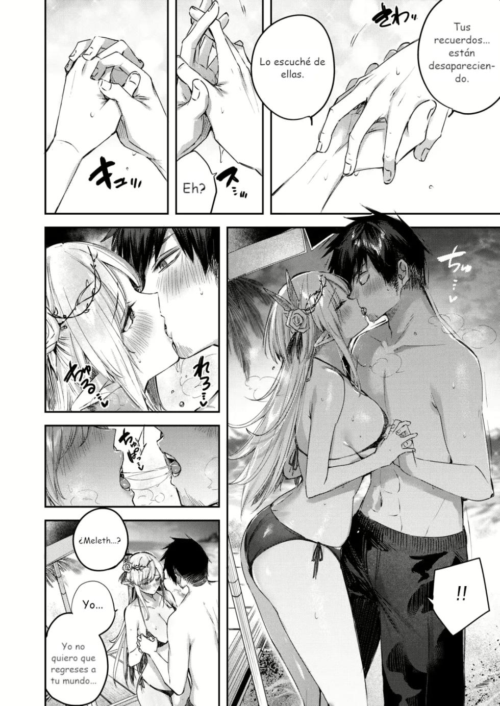 Dokushinn Hunter no Deai ha Elf no Mori de♡ [cap 5] - Page 15