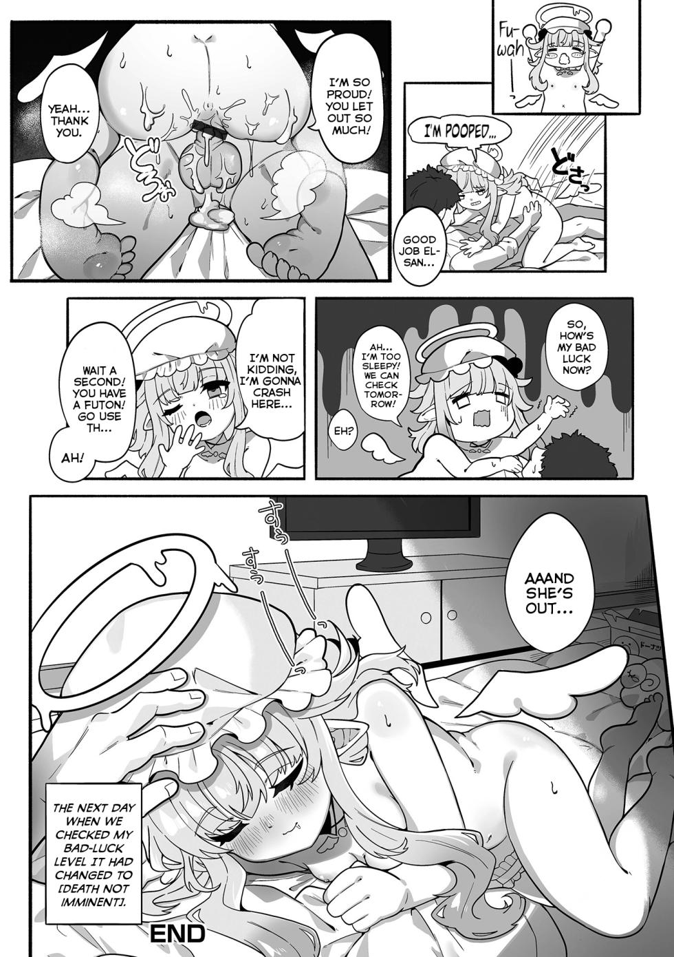 [Tanioku no Kaeru] Datenshi Isourouchuu! | A Slacker Angel Is Crashing With Me! (Loli Babaa Senmon Anthology Chiyoko Maki no Juu Ni) [English] {Mistvern} - Page 16