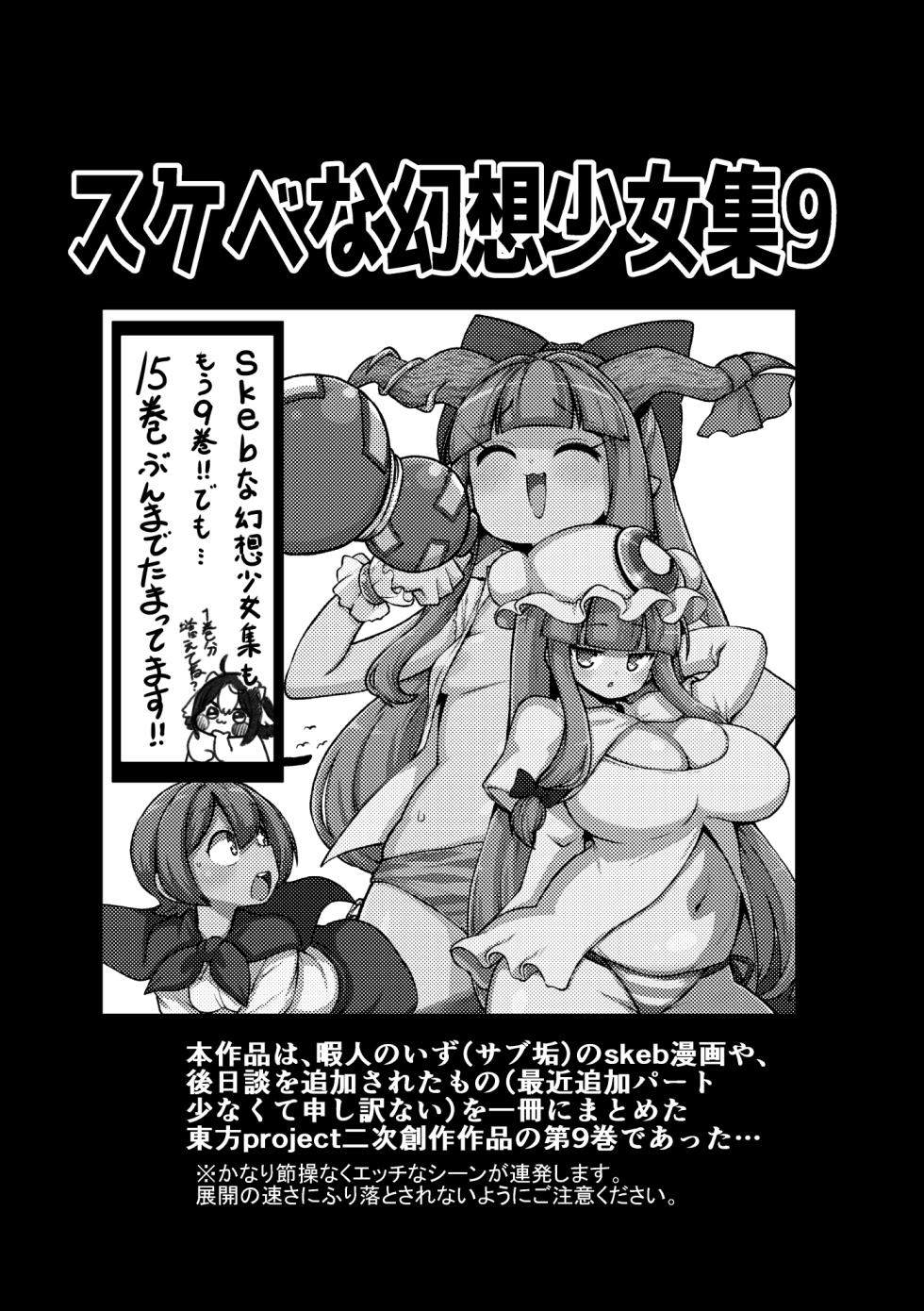 [Shoujo Rakugakichuu (Himajin no Izu)] skeb na Gensou Shoujo Shuu 9 (Touhou Project) [Digital] - Page 2