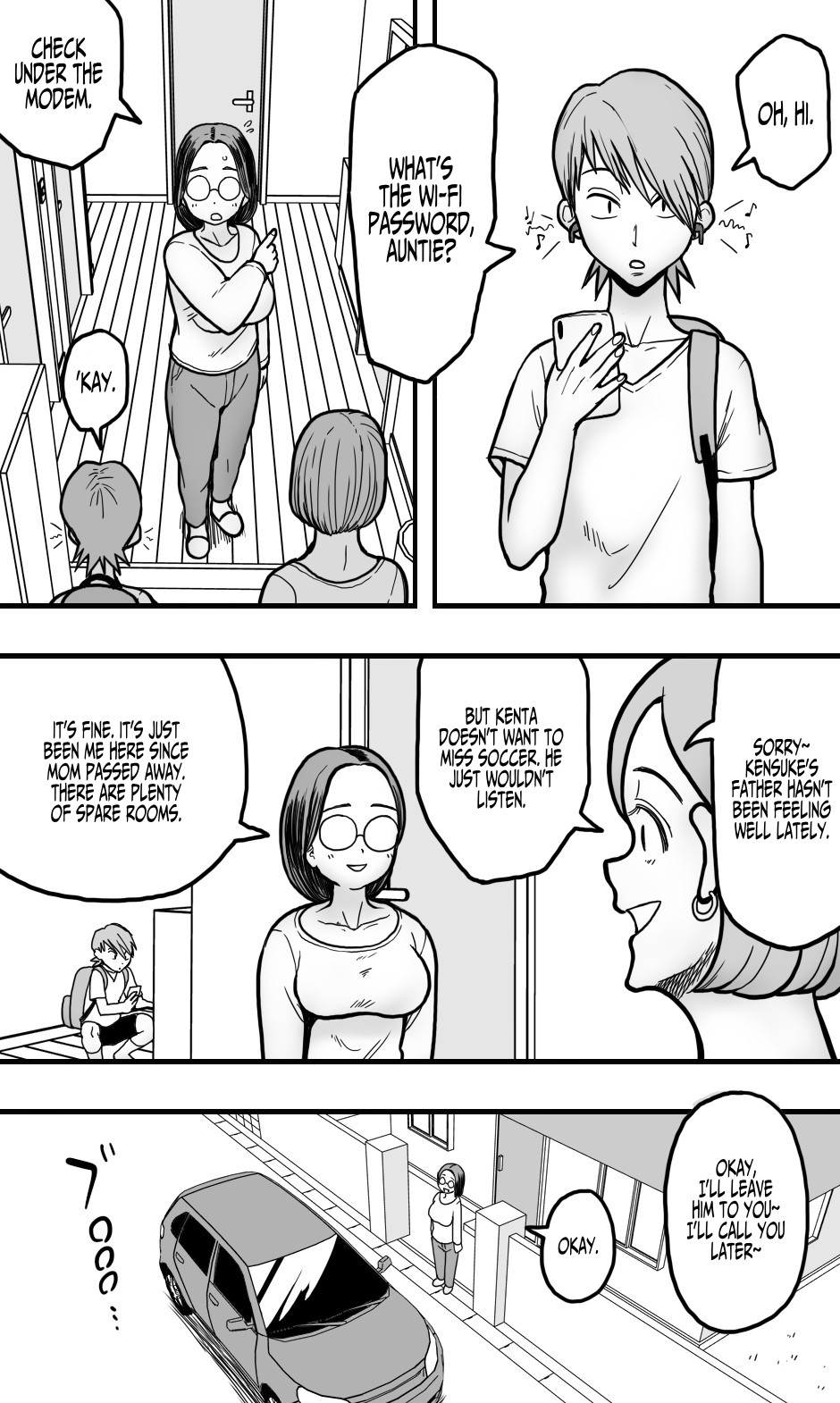 [Polbockle] A Plain Late 30's Virgin Aunt Gives In To Lust For Rude Nephew [English] [Iulius] - Page 4