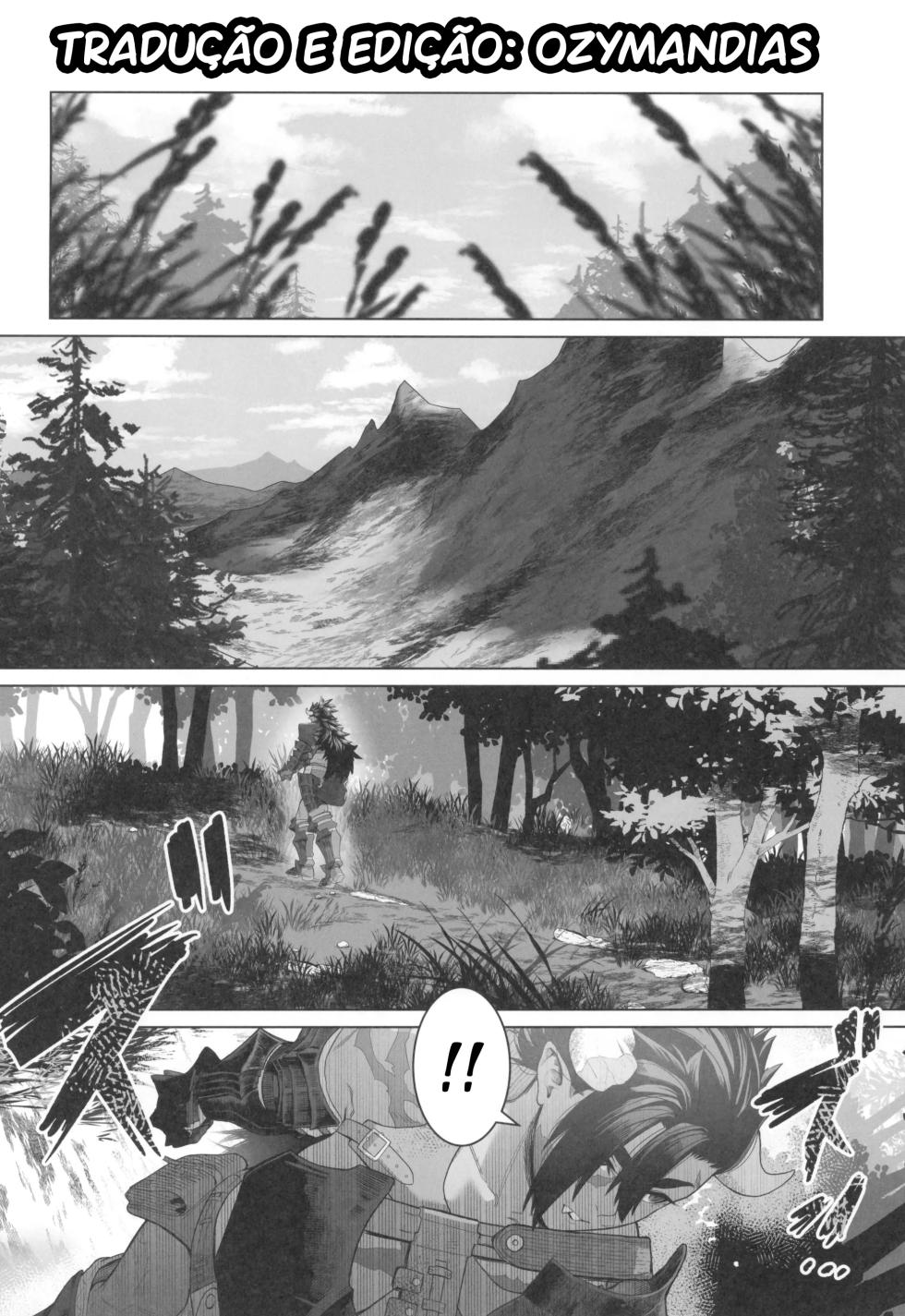 (C107) [Kugara] Sono "Monster" wa Ore ga "Ya"ru! [Portuguese] [Ozymandias] - Page 3
