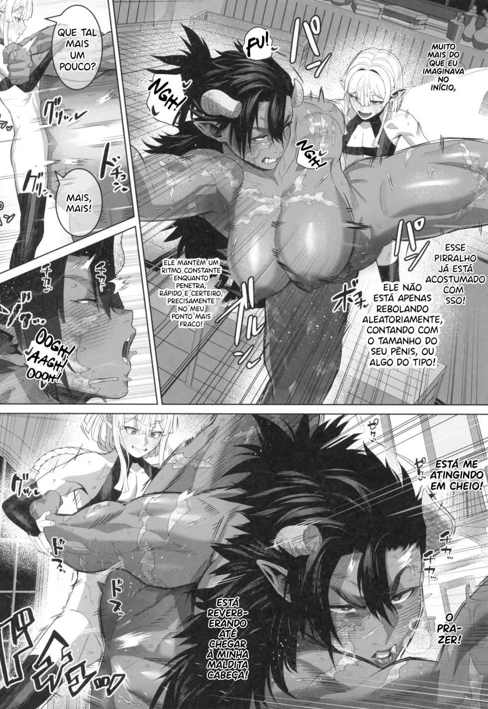 (C107) [Kugara] Sono "Monster" wa Ore ga "Ya"ru! [Portuguese] [Ozymandias] - Page 27