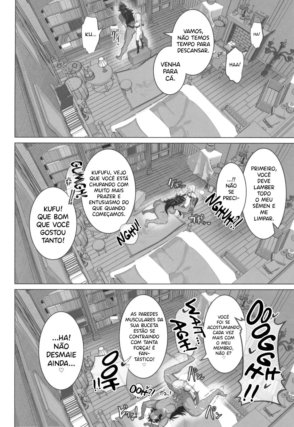 (C107) [Kugara] Sono "Monster" wa Ore ga "Ya"ru! [Portuguese] [Ozymandias] - Page 29