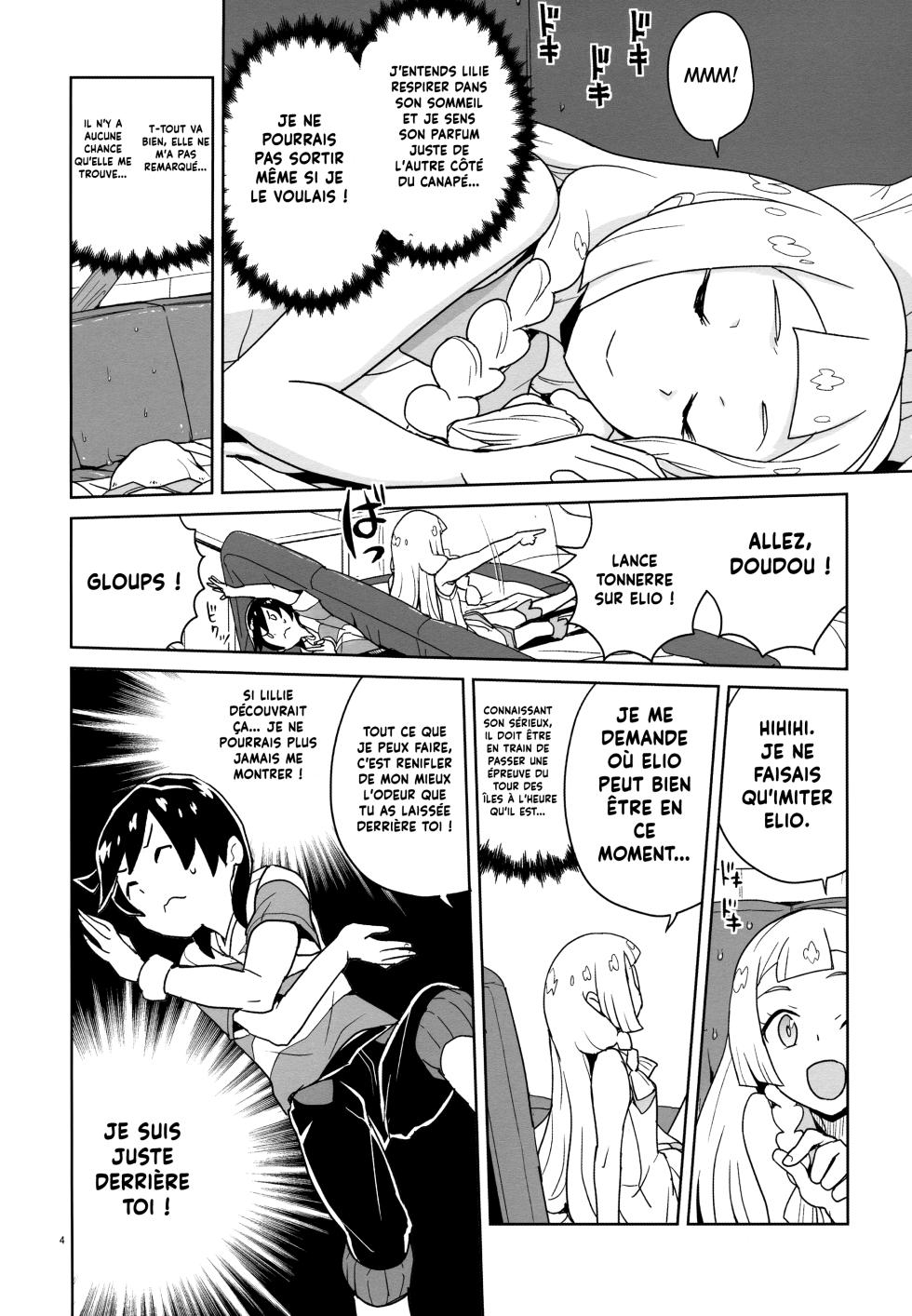 (C92) [Zenra Restaurant (Heriyama)] Ne t'emballe pas Lillie ! (Pokémon Sun and Moon) [French] [Hadess][Les Poroïniens] - Page 3