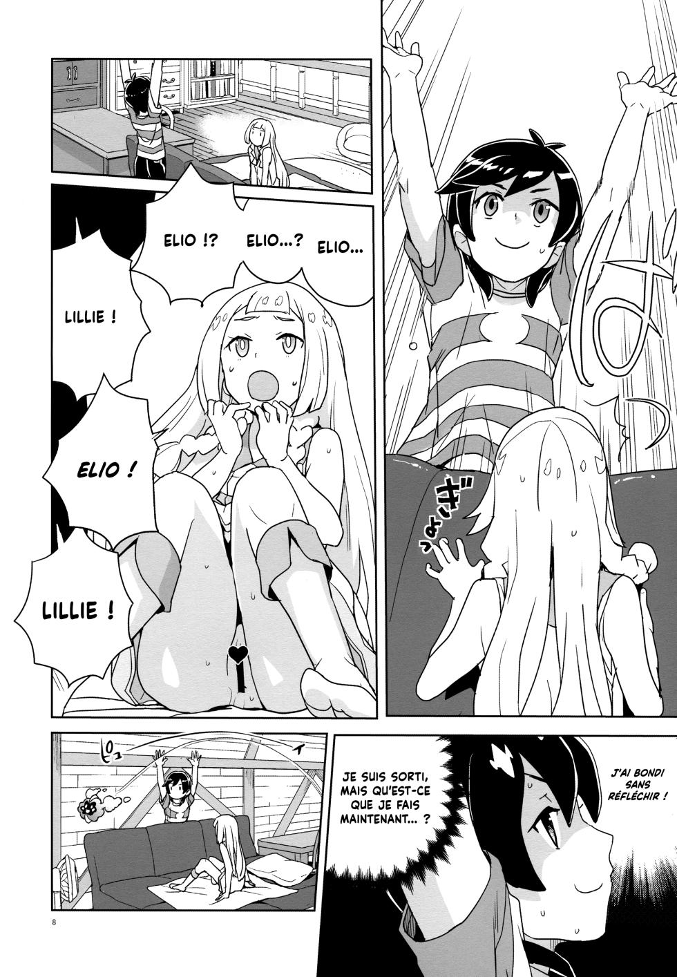 (C92) [Zenra Restaurant (Heriyama)] Ne t'emballe pas Lillie ! (Pokémon Sun and Moon) [French] [Hadess][Les Poroïniens] - Page 7
