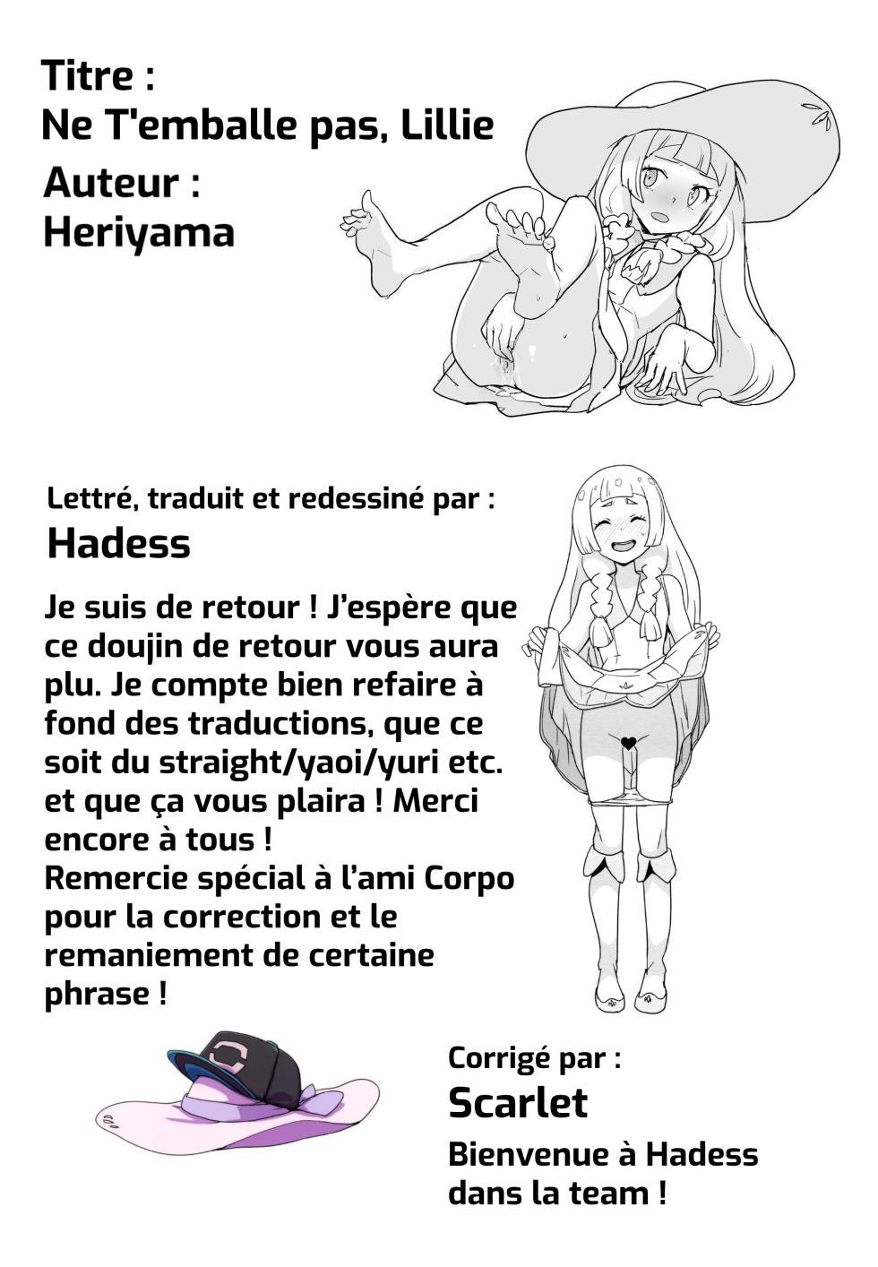 (C92) [Zenra Restaurant (Heriyama)] Ne t'emballe pas Lillie ! (Pokémon Sun and Moon) [French] [Hadess][Les Poroïniens] - Page 28
