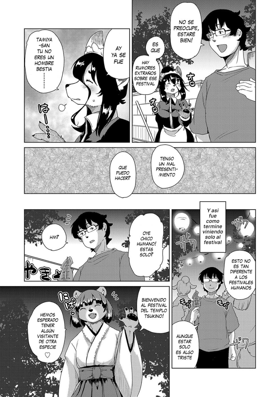 [Setouchi Kurage] Juujin Apart Tokoharusou e Youkoso! (Chap. 7) [Spanish] [Decensored] [Harenchi no Fansub] - Page 5
