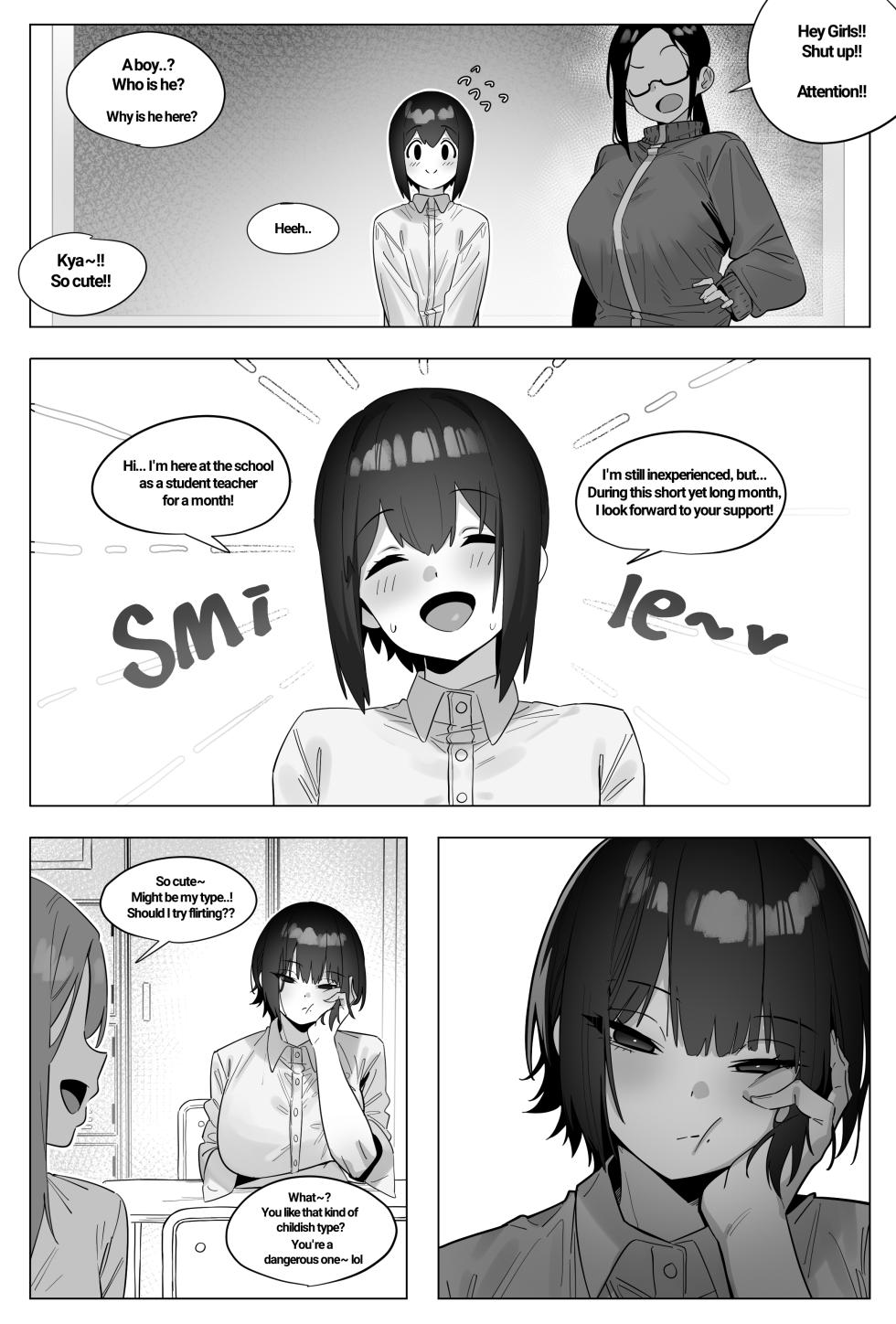 [IN_YA] Dead eyes origin story [Uncensored] - Page 1