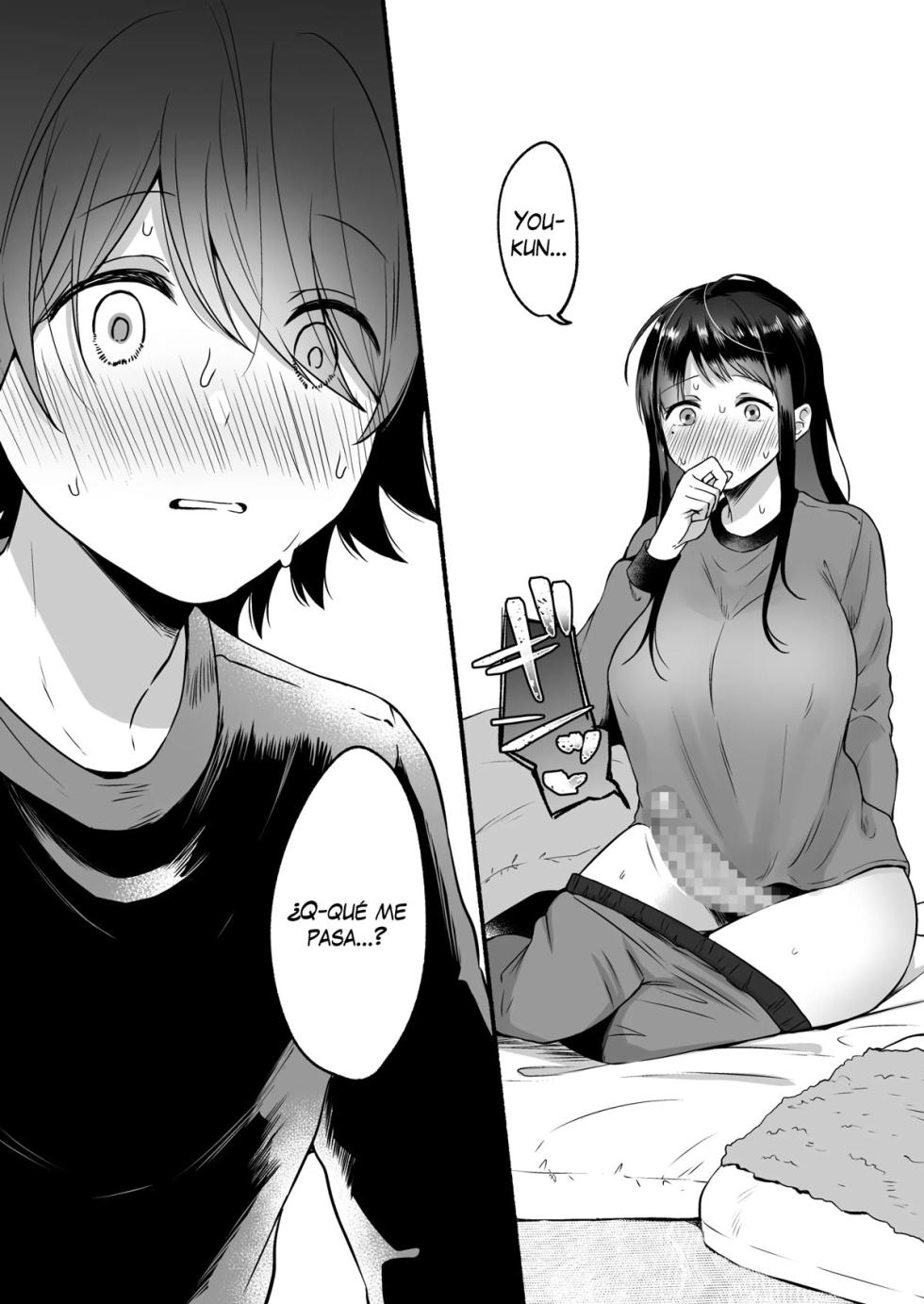 [Chilukuni (Onaka Emi)] Seiki Gyakuten Kanojo y Dakareru Nanokakan | Intercambio genital ~Ser follado por mi novia~ [Español] - Page 11