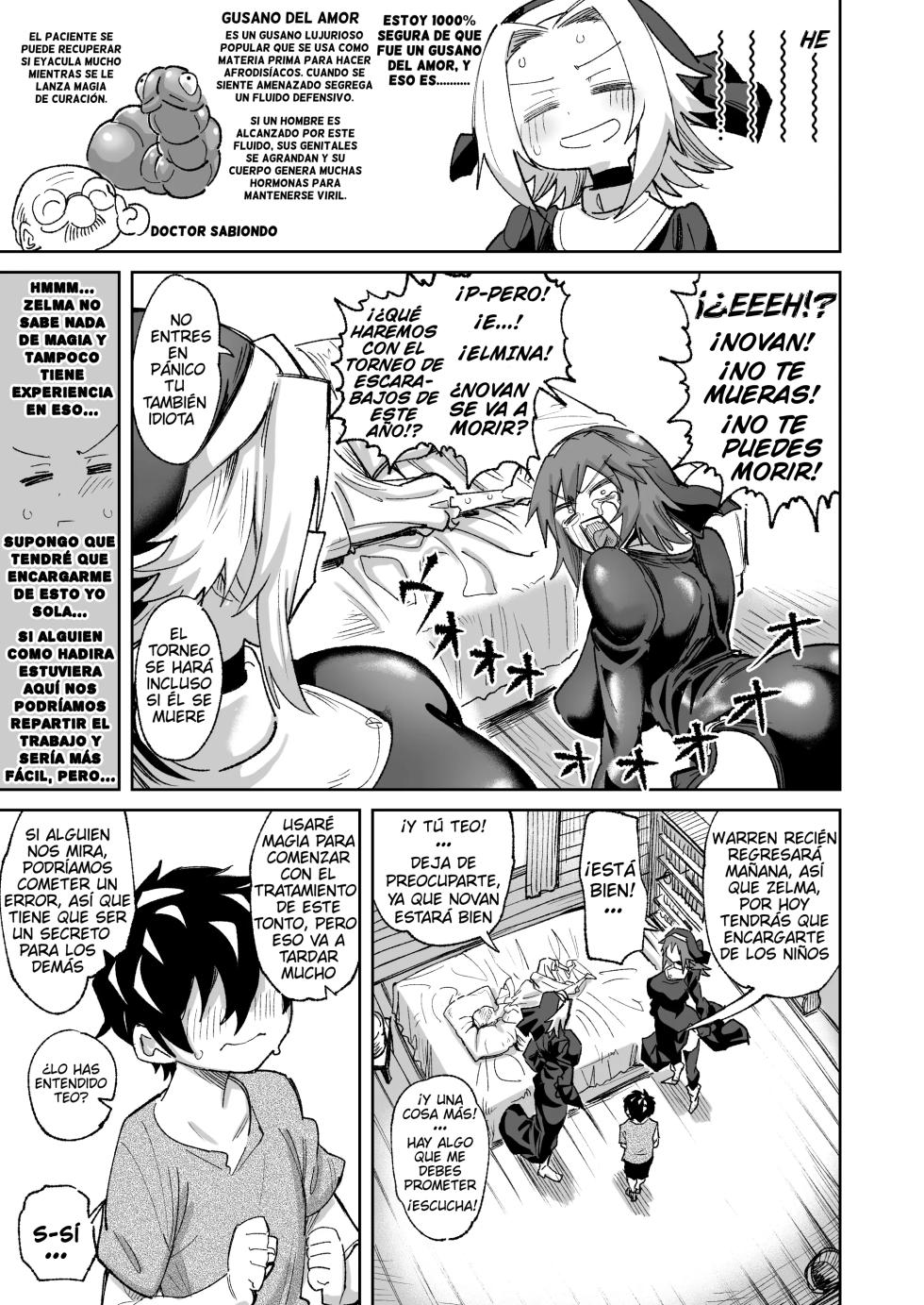 Mamono No Sei Dakara Shikata Nee Yona | Todo Es Por Culpa De Ese Monstruo, Así Que No Hay Otro Remedio, ¿Verdad? | Traducción de TerrorDark - Page 9