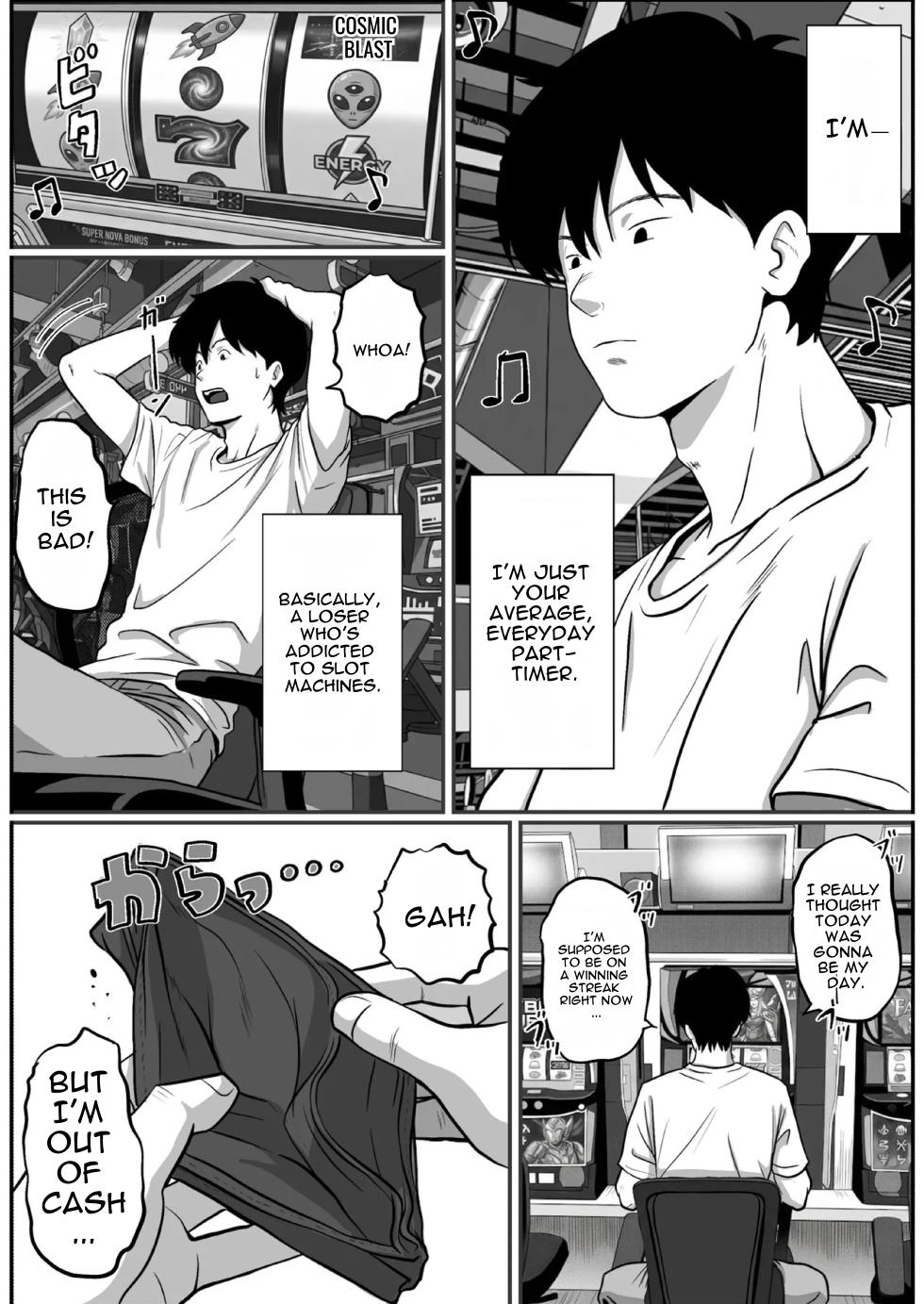[Shishimaru] Pachi-ya no Idol Tenin Reina-chan o Onaho ni Shita Hanashi [English] - Page 4