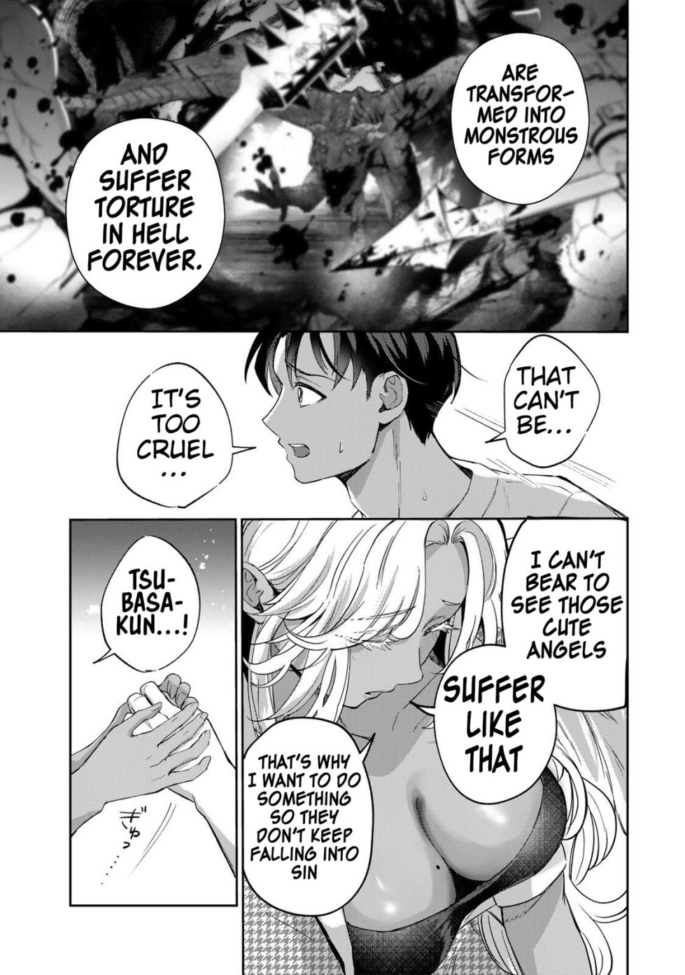 [EN] Datenshi-chan wa Ganbarenai | The Fallen Angel Girls Can’t Give It Their All [Censored] 03 - Page 16