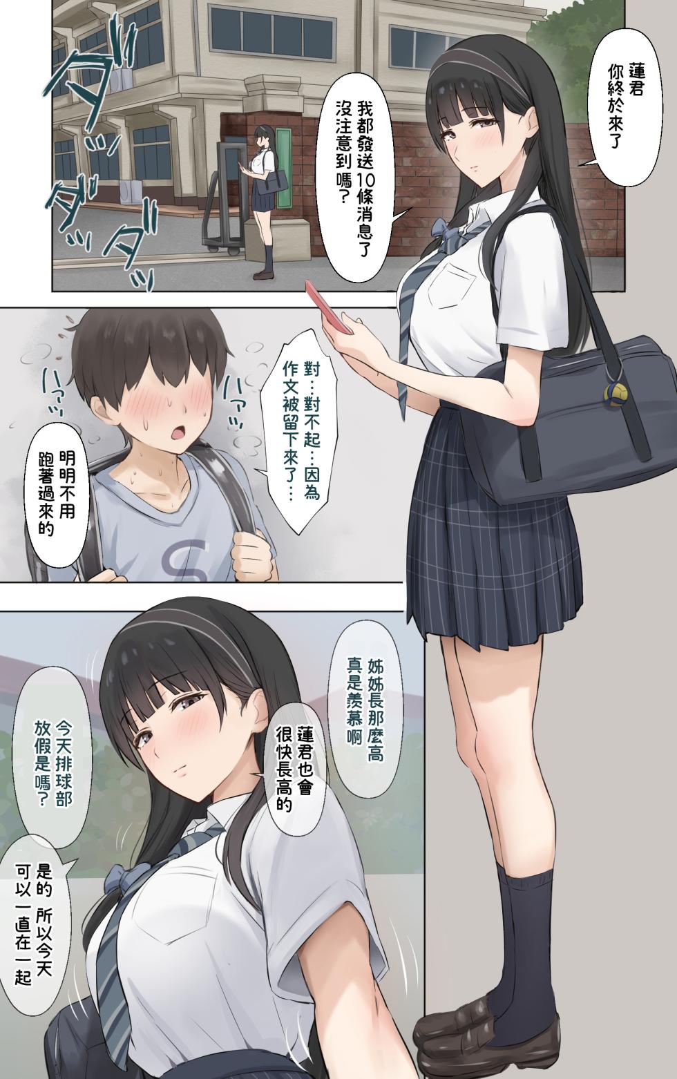[Riboshika Unit (Riboshika)] Boku no Onee-chan wa Sekai de Ichiban Tsuyokute kakkoiin da. | 我的姊姊她是世界上最强大而且最帥氣的人 [Chinese] [Amerins漢化] [Digital] - Page 2