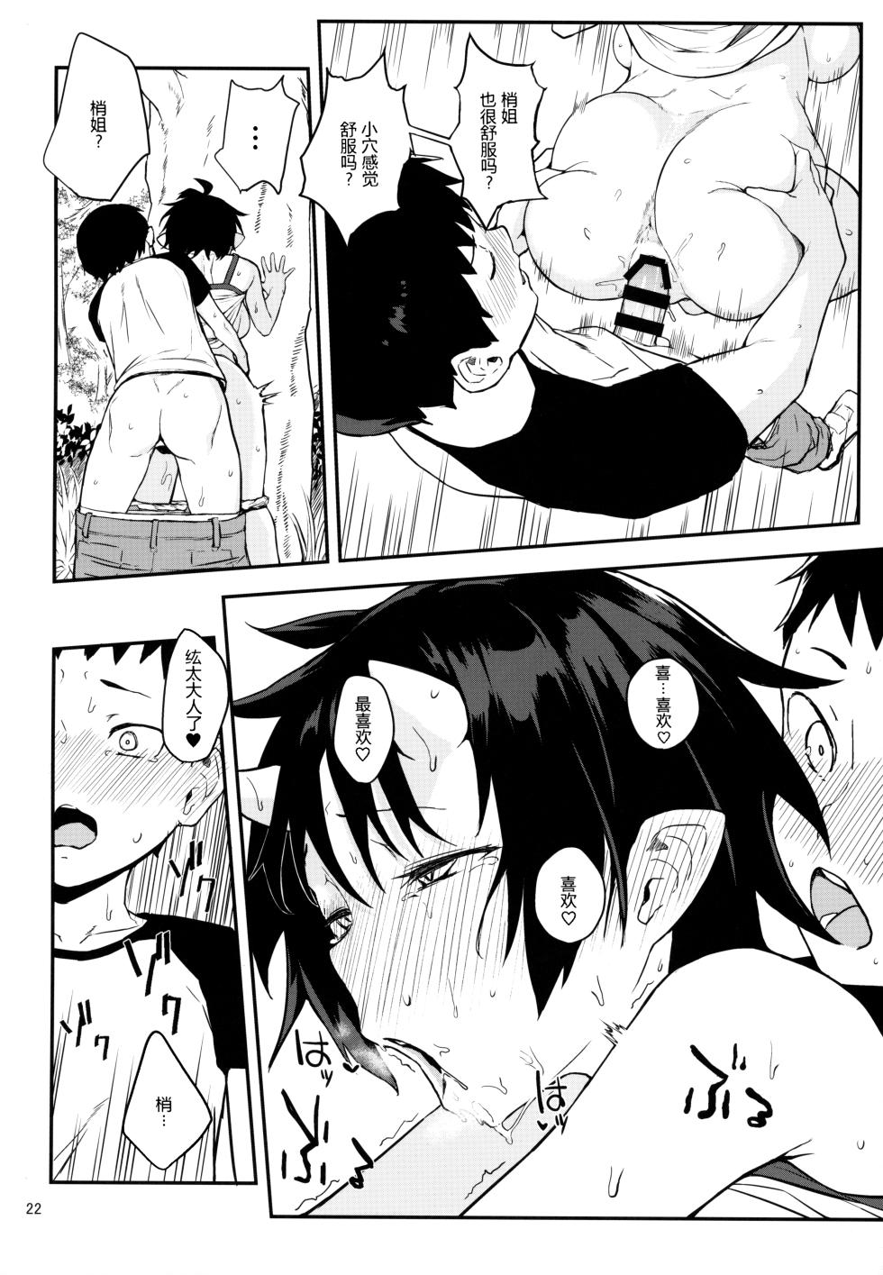 (C93) [Obumanjuu (obmas)] Oni no Sumu Ie Ni [中国翻訳] [Retyped] - Page 20