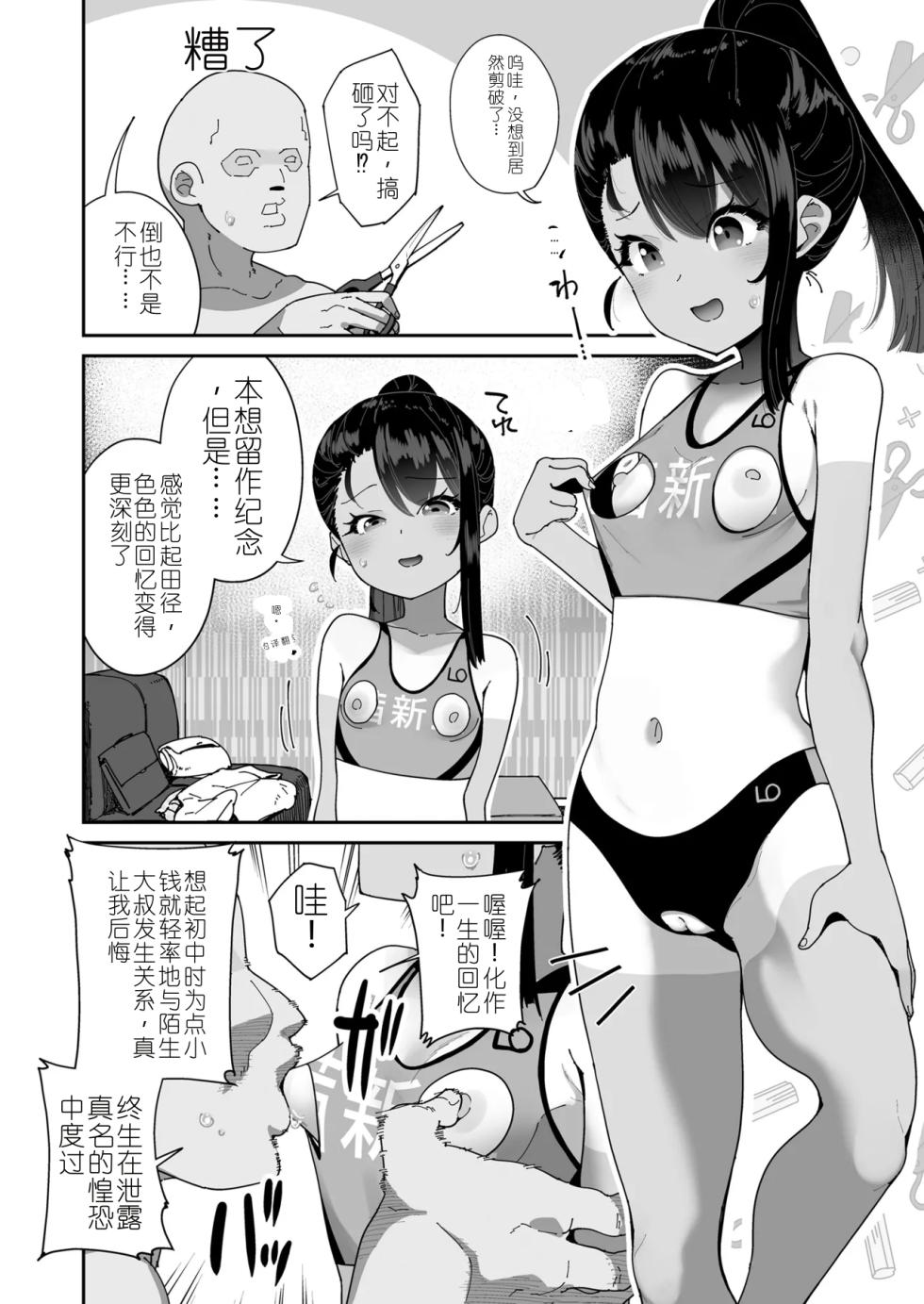 [Maeshima Ryo] 「Rikujou Shoujo no SEX」 COMIC LOE VOL.25 LOE Rikujou Shoujo no Uniform H [Chinese] [gemma4机翻] - Page 4