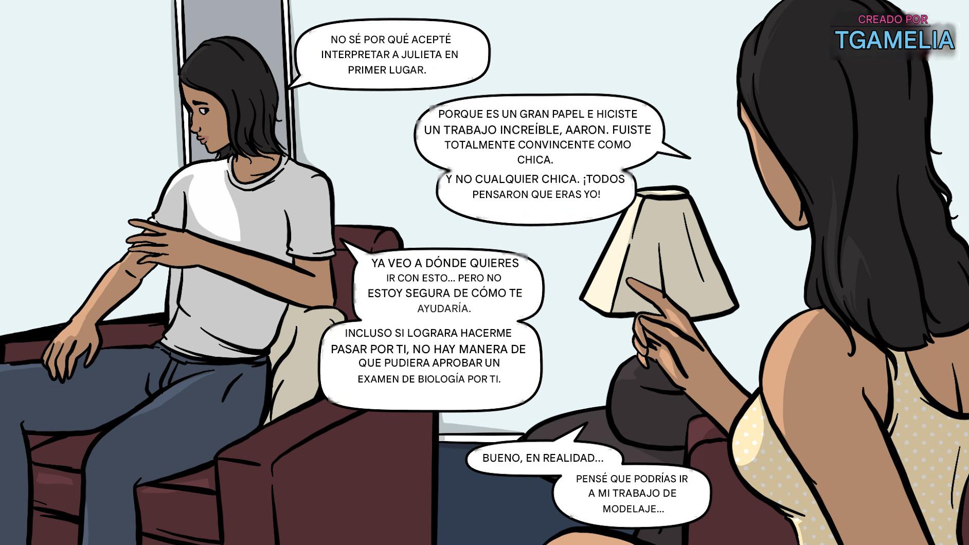 The Model Twin Spanish - Page 9