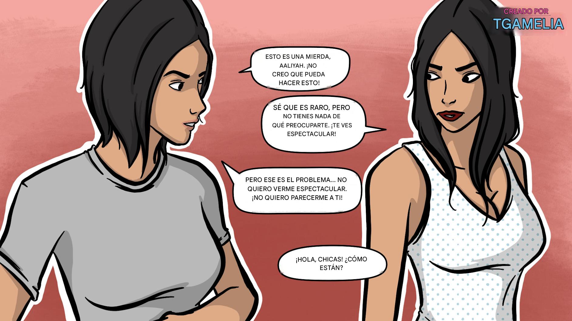 The Model Twin Spanish - Page 28