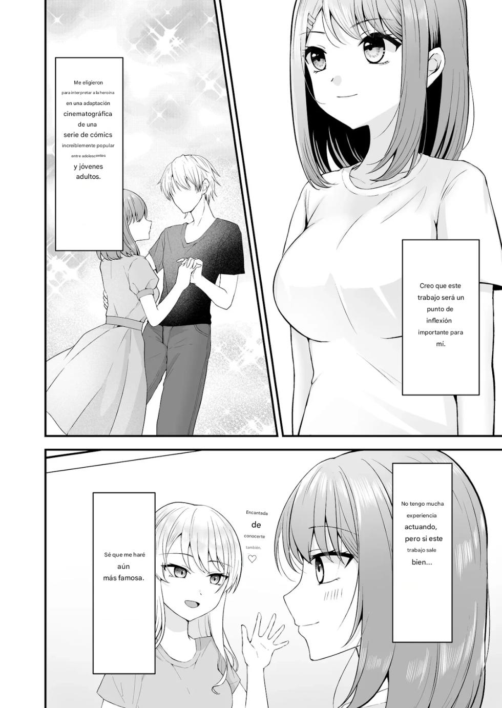[Mittsuman (Hiraga Daidai)] Shuen Joyuu wa Kantoku ni Shojo o Ubawarete... - Page 3
