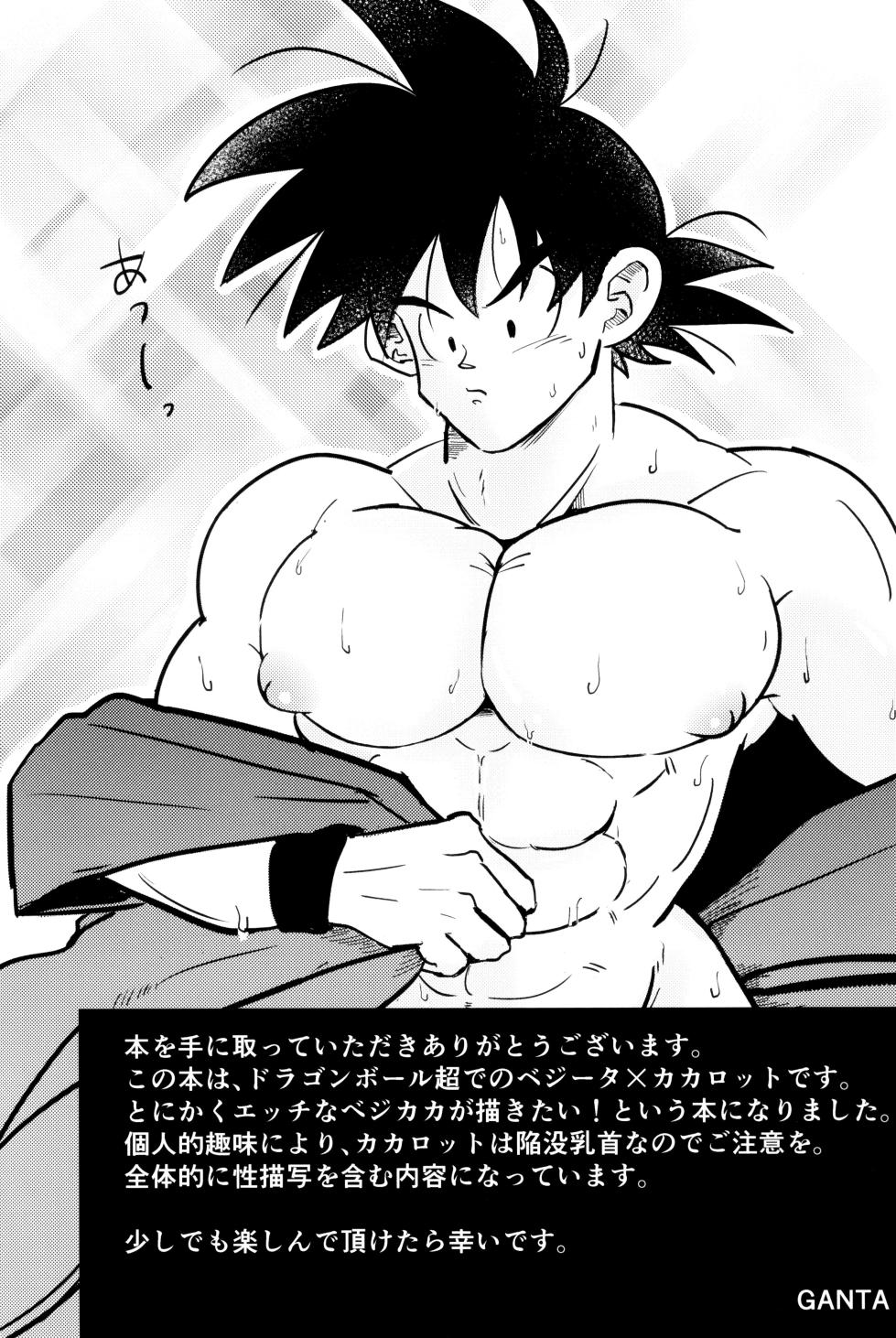 [GANTA] Ouji sama to harenchina kisu (Dragon Ball Z) - Page 3