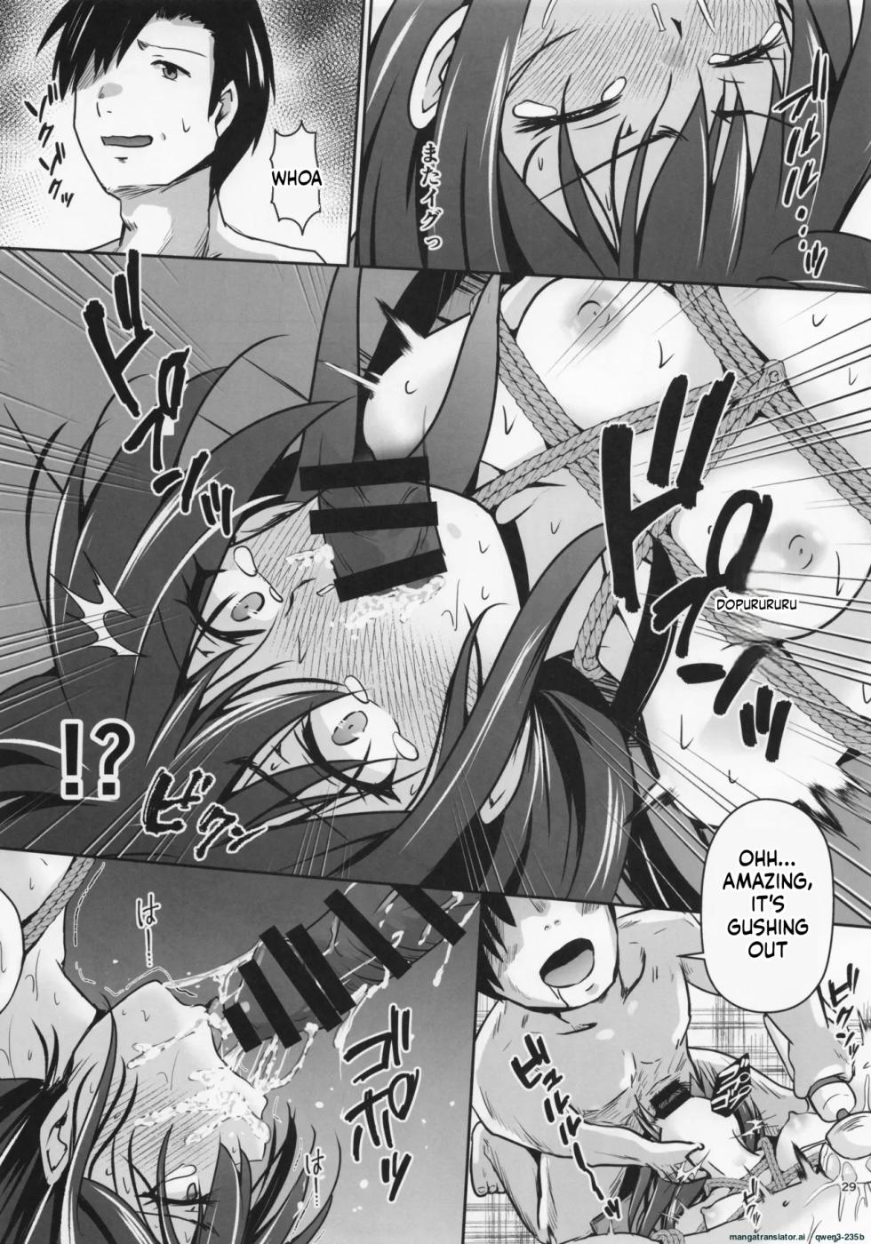 (C107) [Heart of cooL (Chiharu Mizuyo)] Rental Hishokan Asashio (Kantai Collection -KanColle-) [English] [SCANMTL] - Page 30