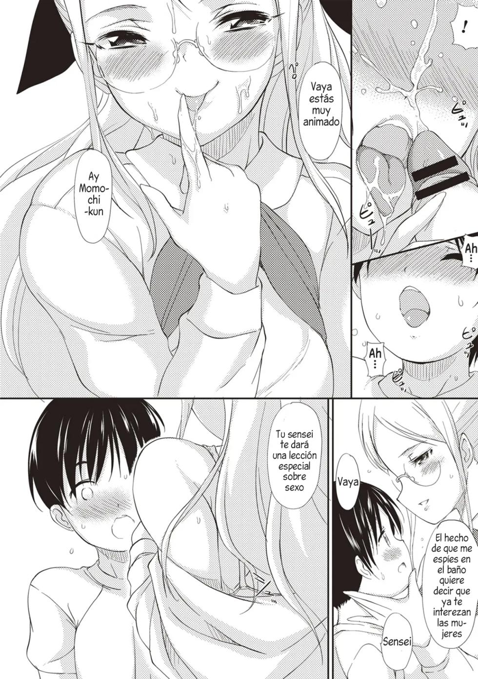 [Moriyama Rikka] Ikenai! Oshikko Seito Shidou | Asi no! Orientacion Educativa para Orinar [Spanish] [Harenchi no Fansub] - Page 12