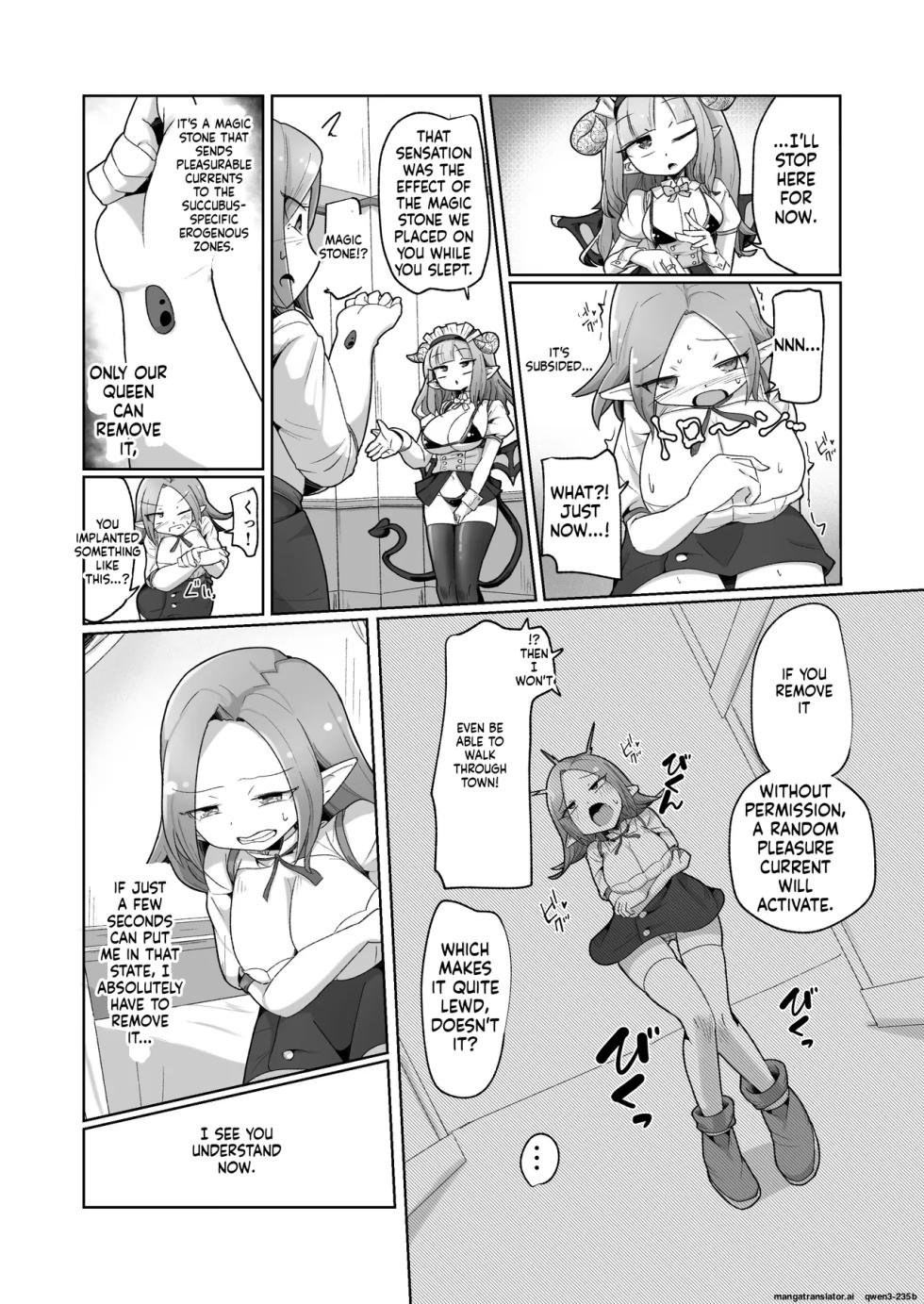 [Echie Kokufuku Aka (Monota)] Haiboku Show Colosseum 1 Kaisenme Tsuyo Tsuyo Majutsushi-chan VS Shintai Kaihatsu ga Tokuina Shou Akuma Succubus-chan (SCANMTL) - Page 7