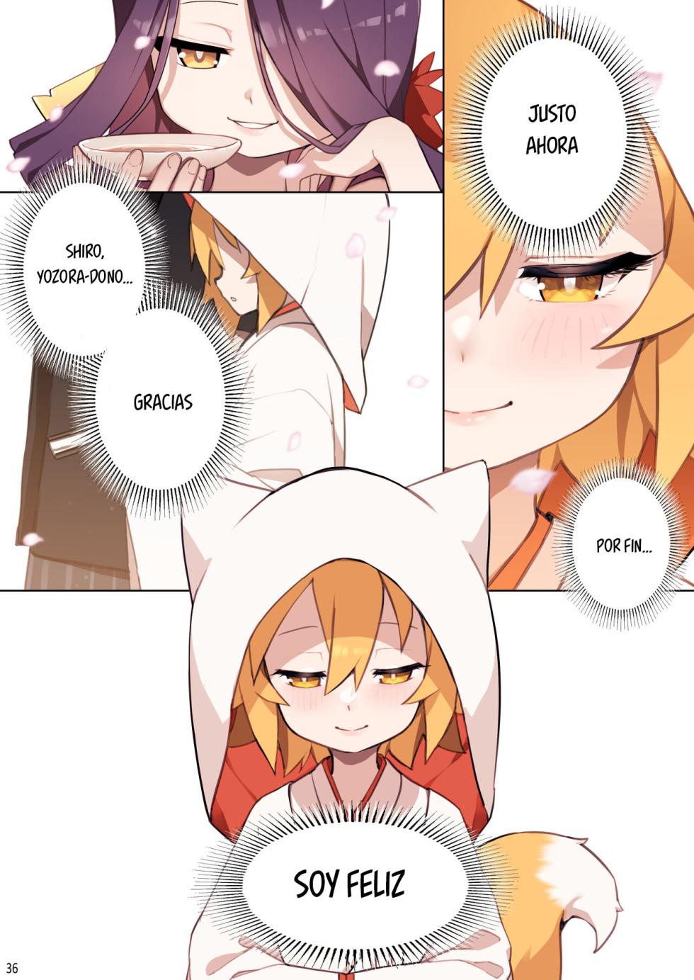[BLVEFO9] 800-Nen no Yakusoku | Promesa De 800 Años (Sewayaki Kitsune no Senko-san) [Spanish] [Cathal] [Decensored] [Digital] - Page 37