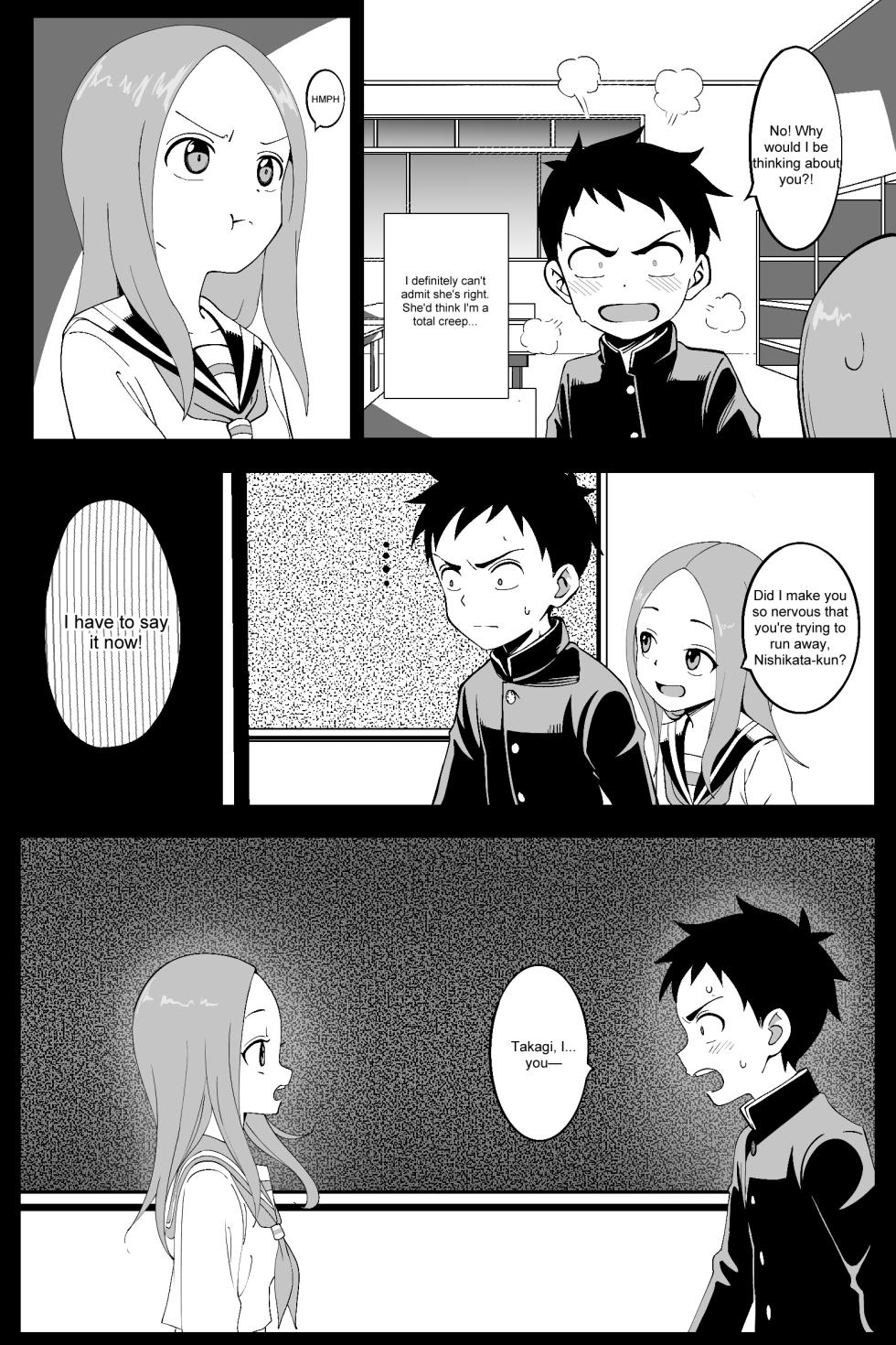 [Teasing Master Takagi-san] The Girl Who Used to Tease Me Is Now Looking at Someone Else (Ch. 1 - Part 1) - Arujiisan - Page 2